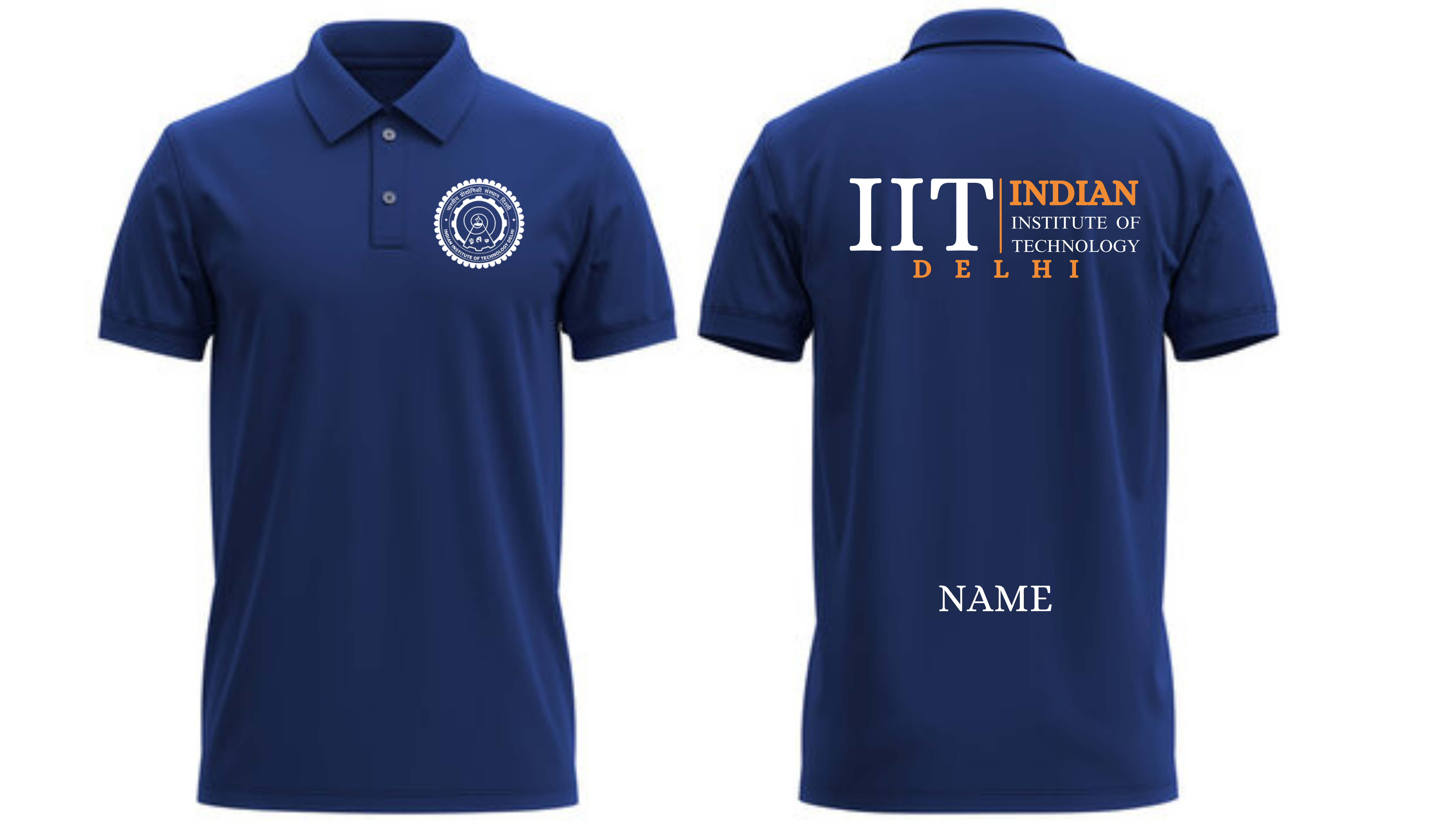 IIT DELHI POLO T-SHIRT CampusCart design 2