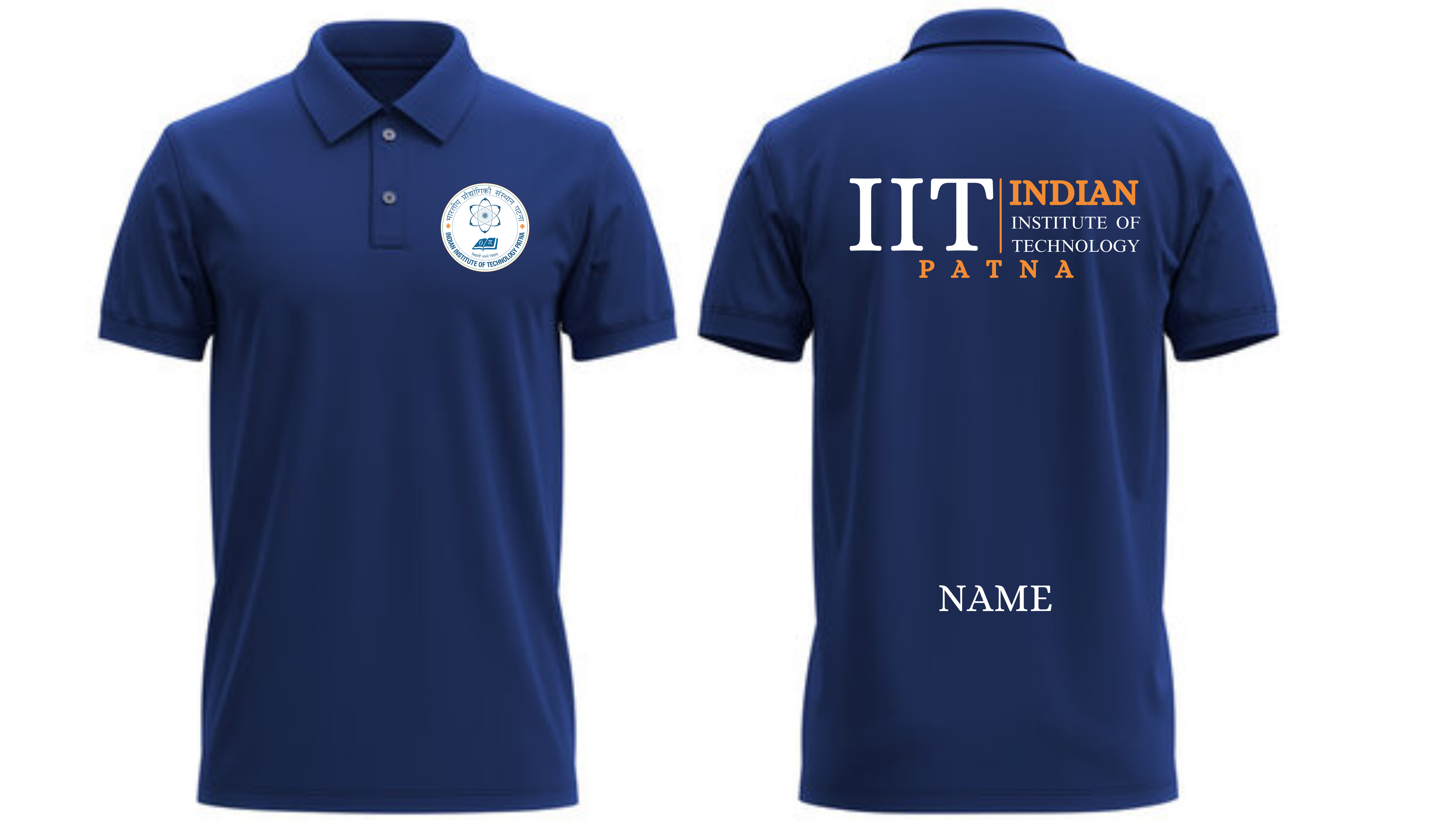IIT PATNA POLO T-SHIRT CAMPUSCART Design 2