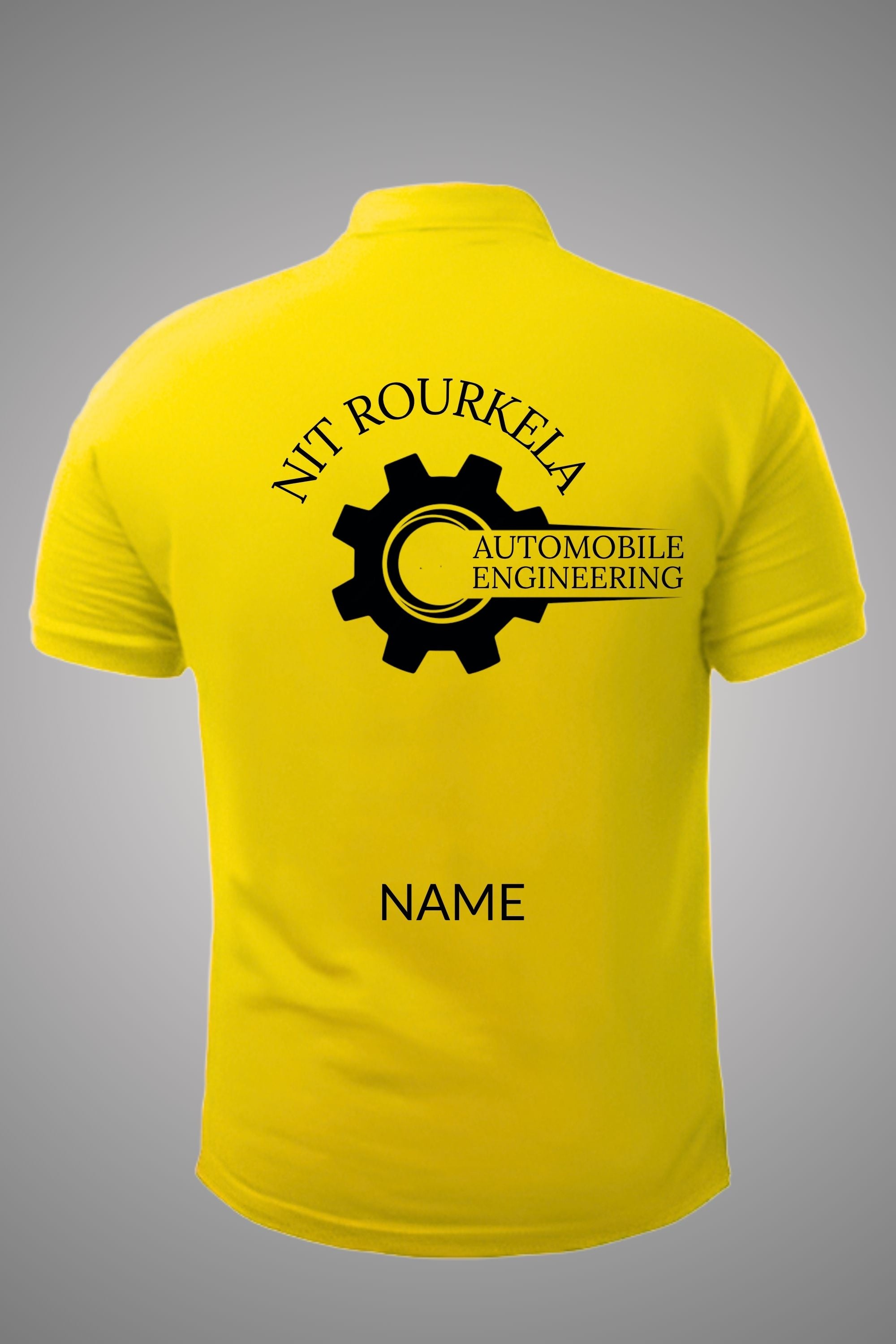 NIT Rourkela Polo T-Shirt ( Automobile Engineering )