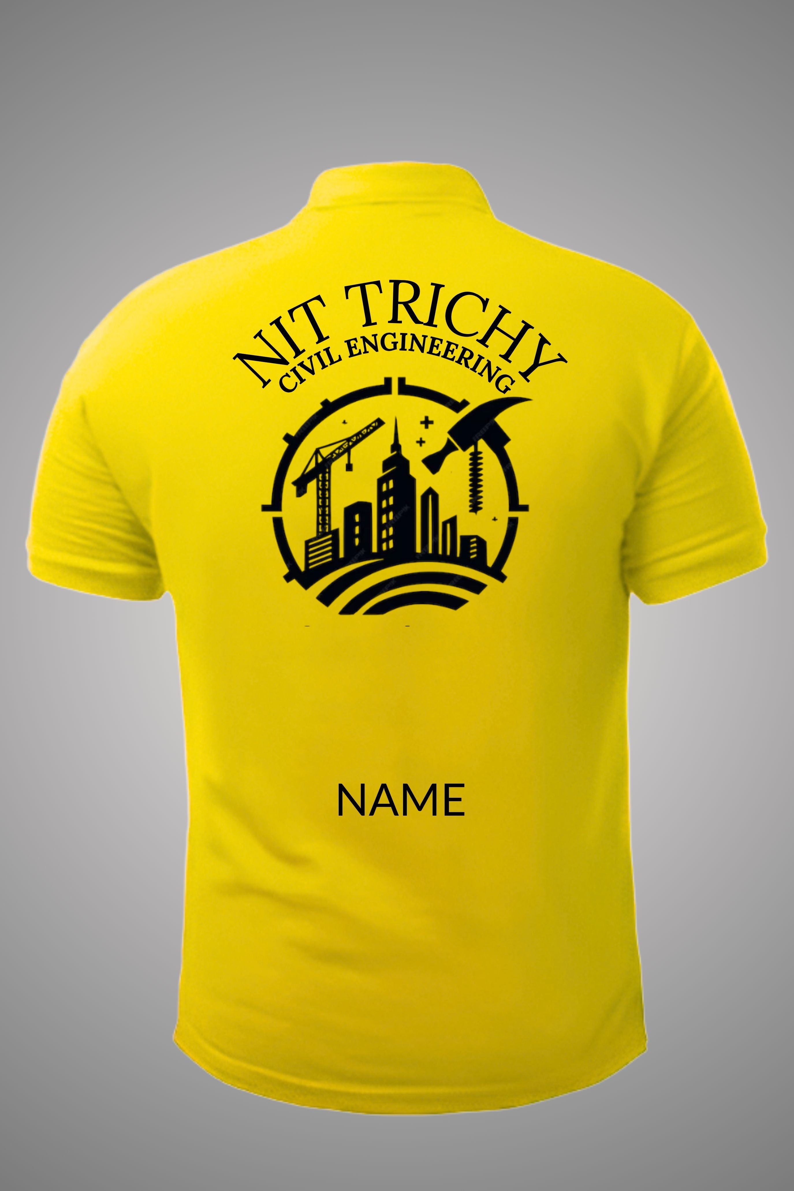 NIT Trichy Polo T-Shirt ( civil Engineering )