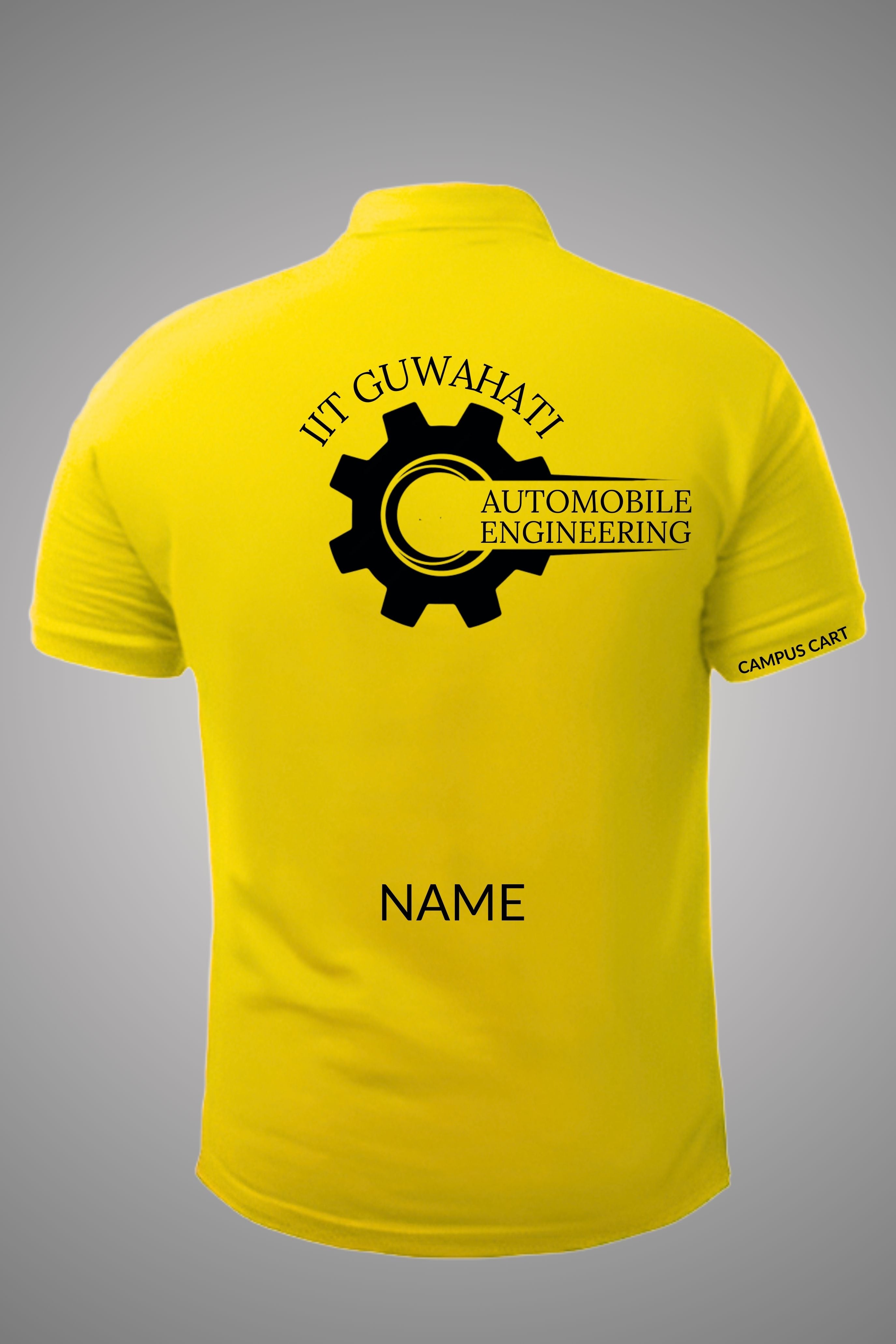 IIT Guwahati Polo T-Shirt (Automobile Engineering)