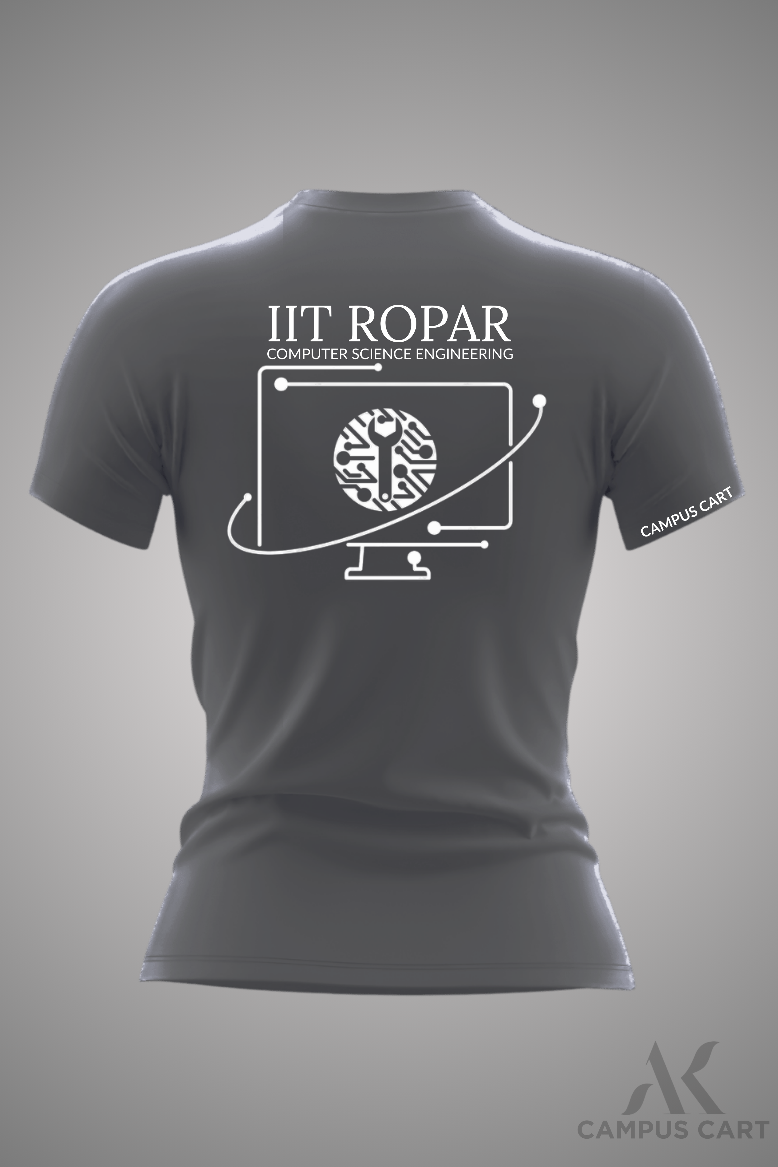 IIT Ropar Normal T-Shirt For Girls( Computer Science Engineering )