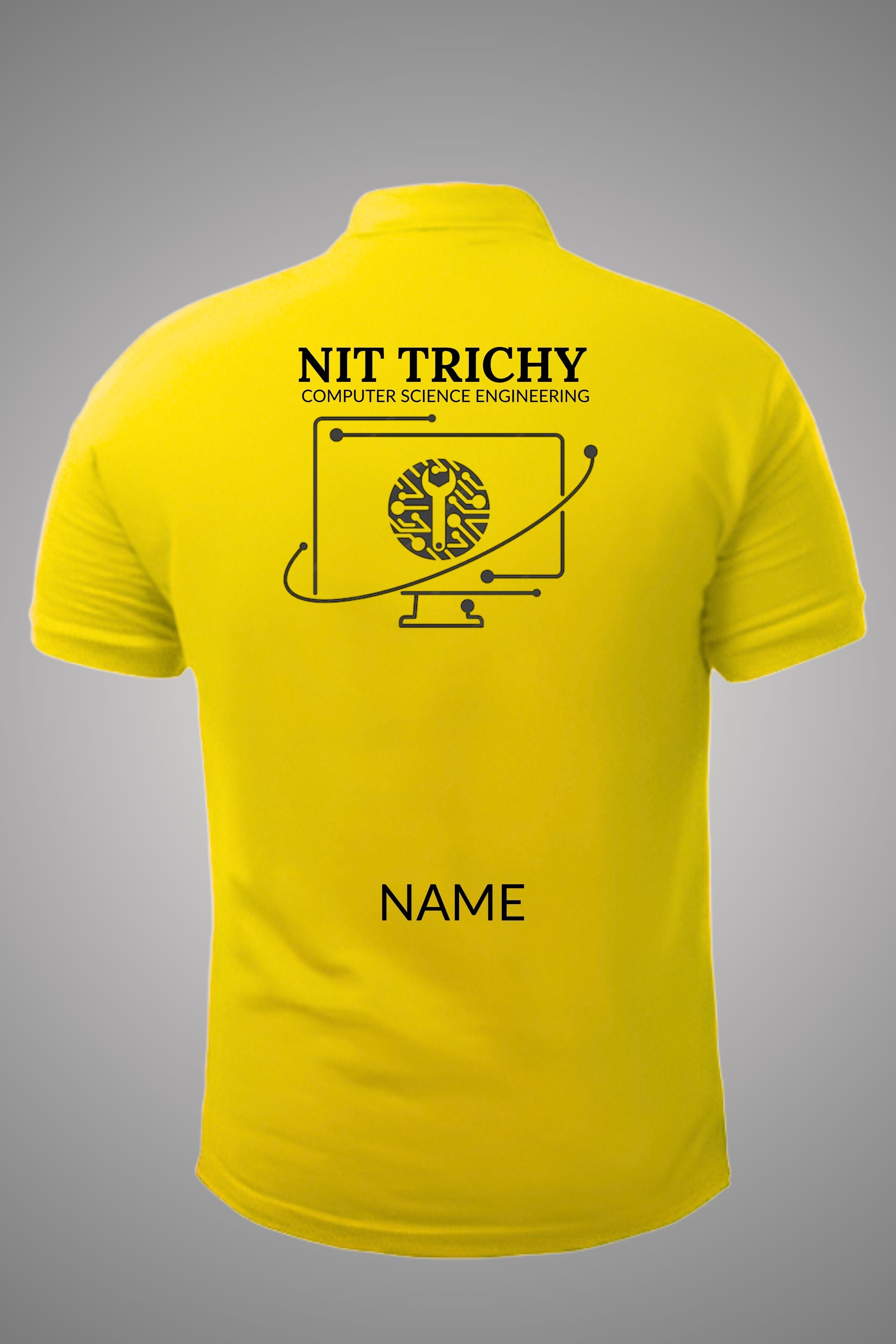NIT Trichy Polo T-Shirt ( Computer Science Engineering )