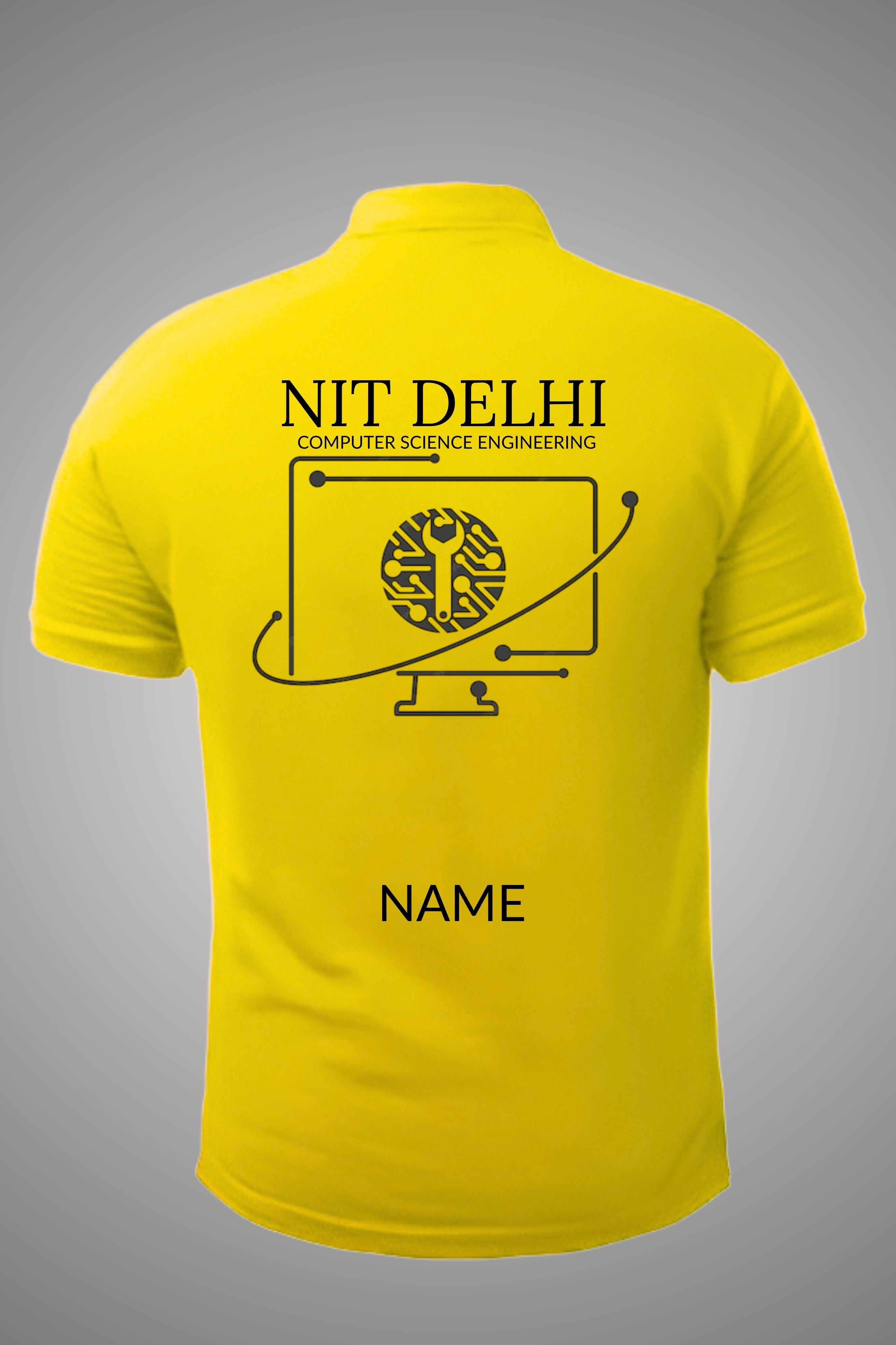 NIT Delhi Polo T-Shirt ( Computer Science Engineering )