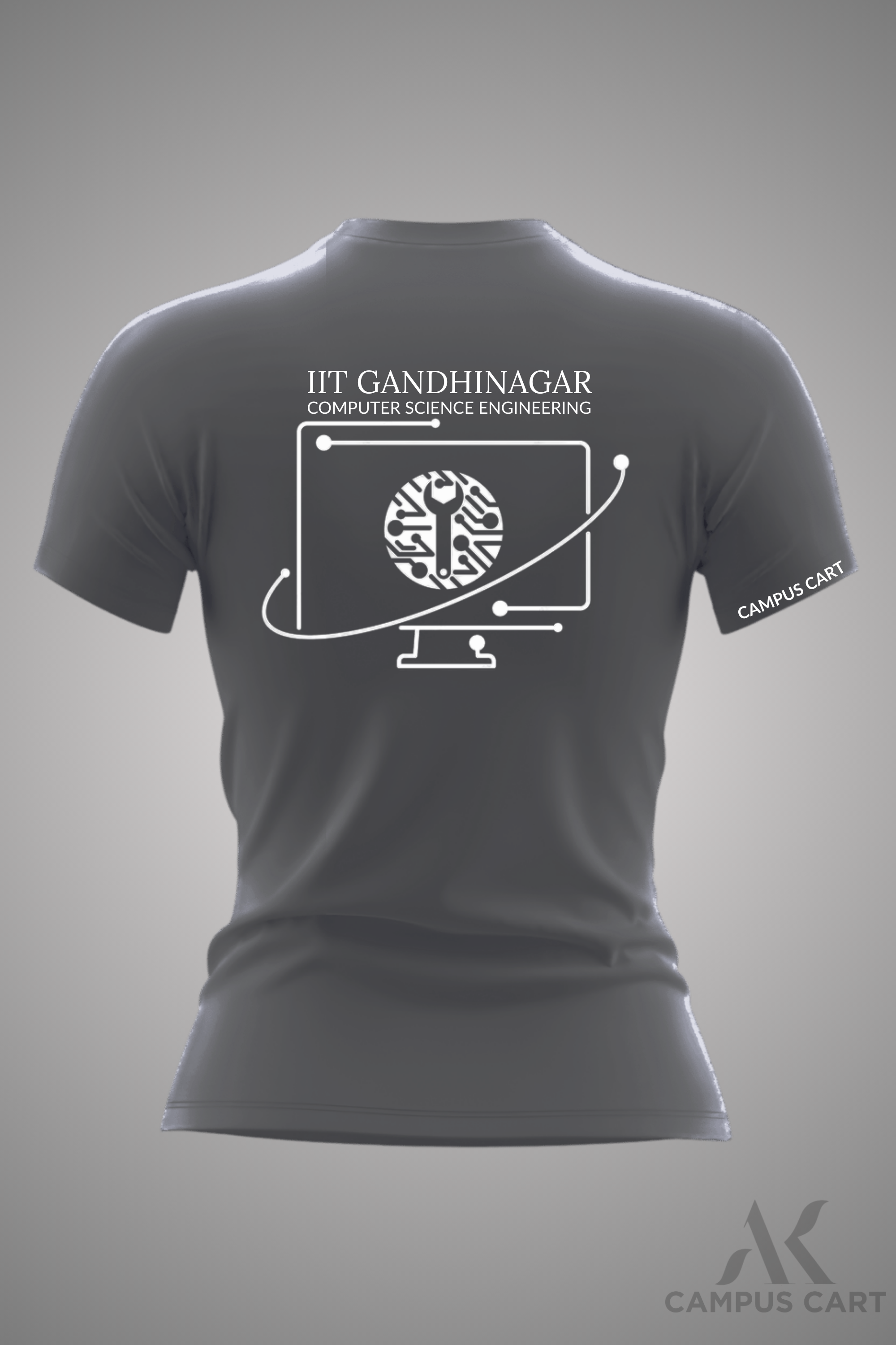 IIT Gandhinagar Normal T-Shirt For Girls( Computer Science Engineering )