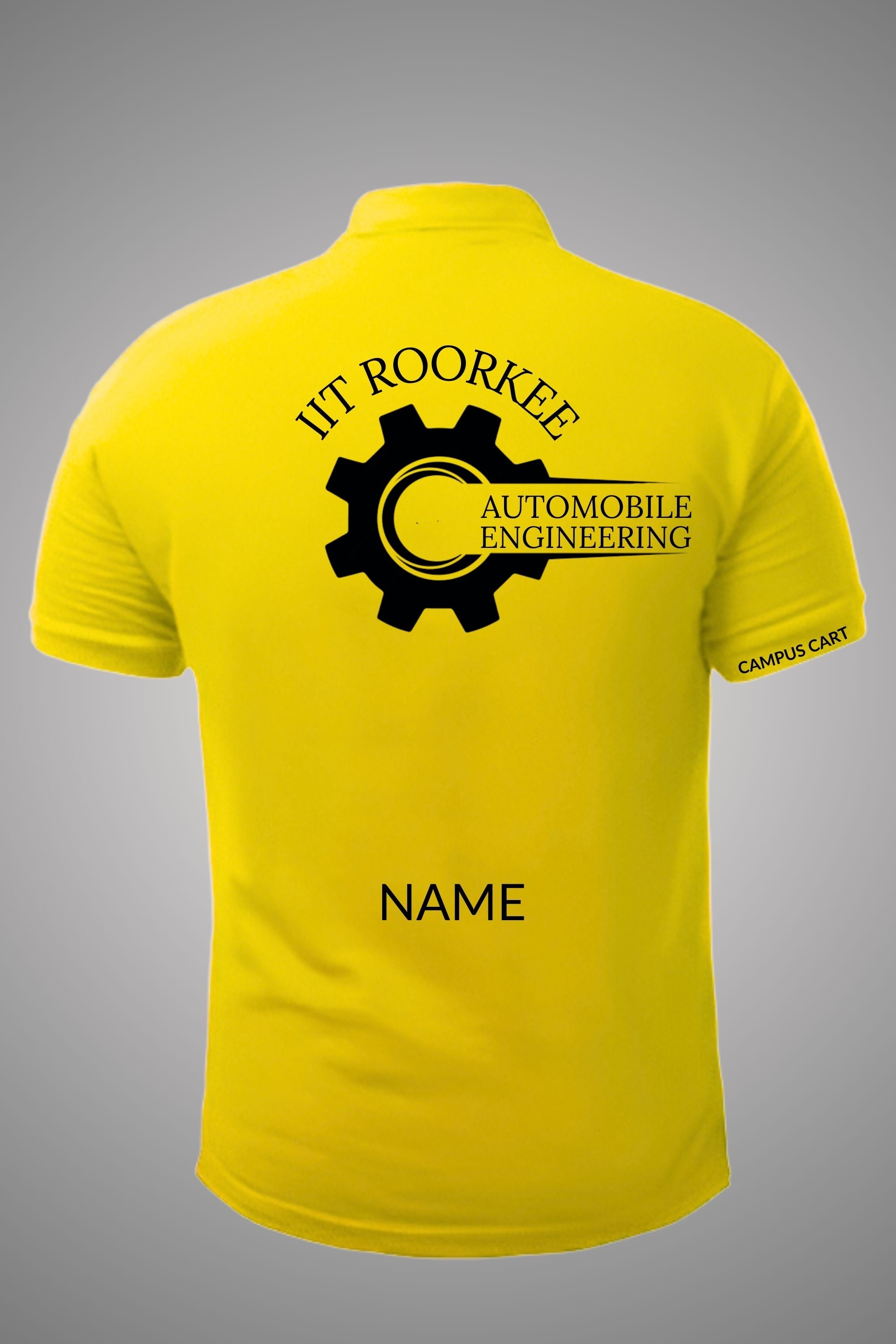 IIT Roorkee Polo T-Shirt (Automobile Engineering)