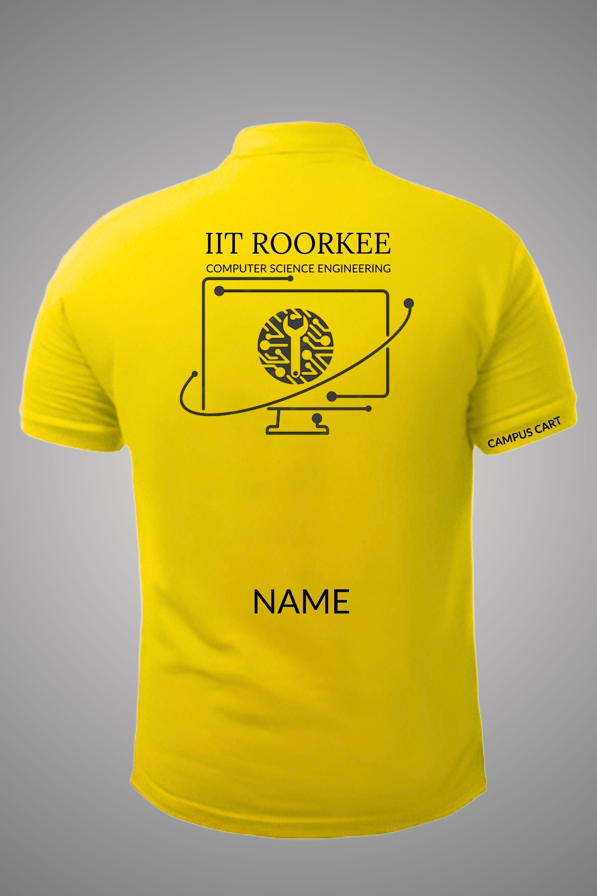 IIT Roorkee Polo T-Shirt (Computer Science Engineering)