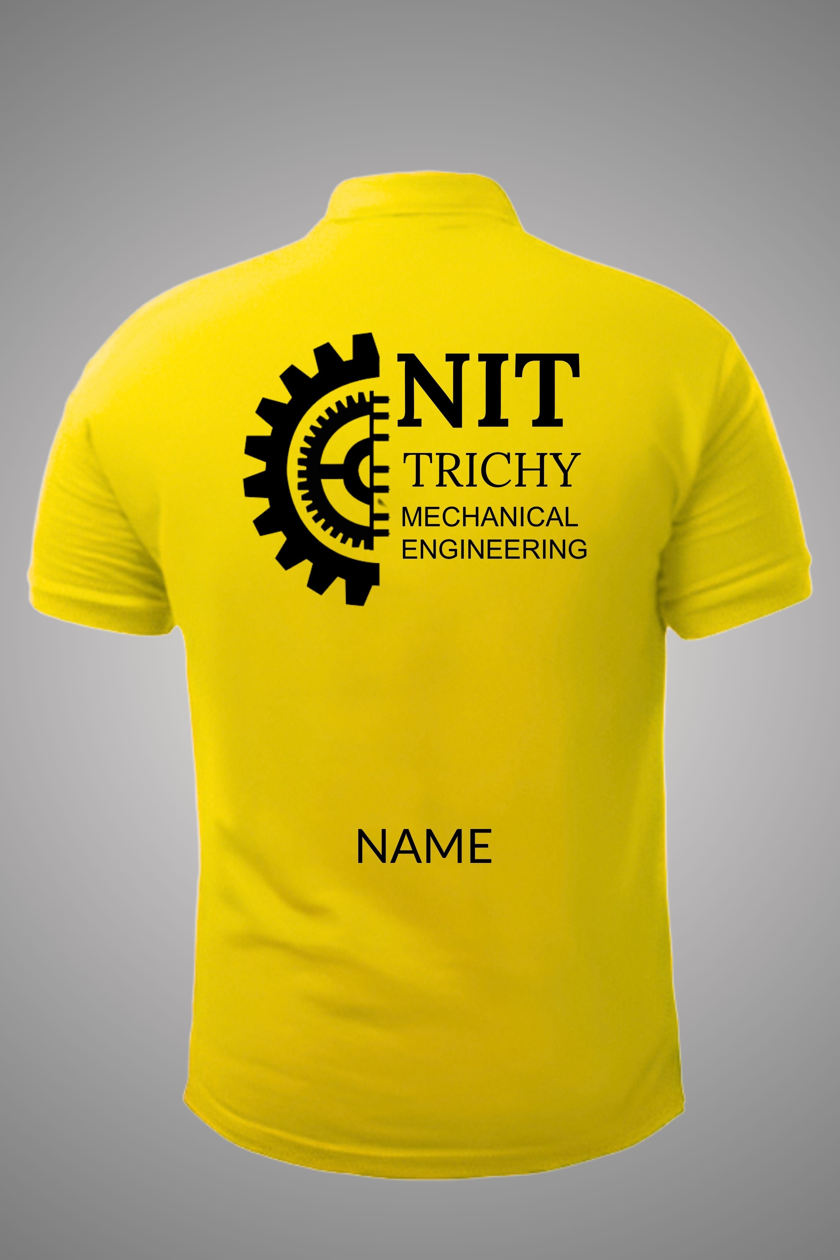 NIT Trichy Polo T-Shirt ( Mechanical Engineering )