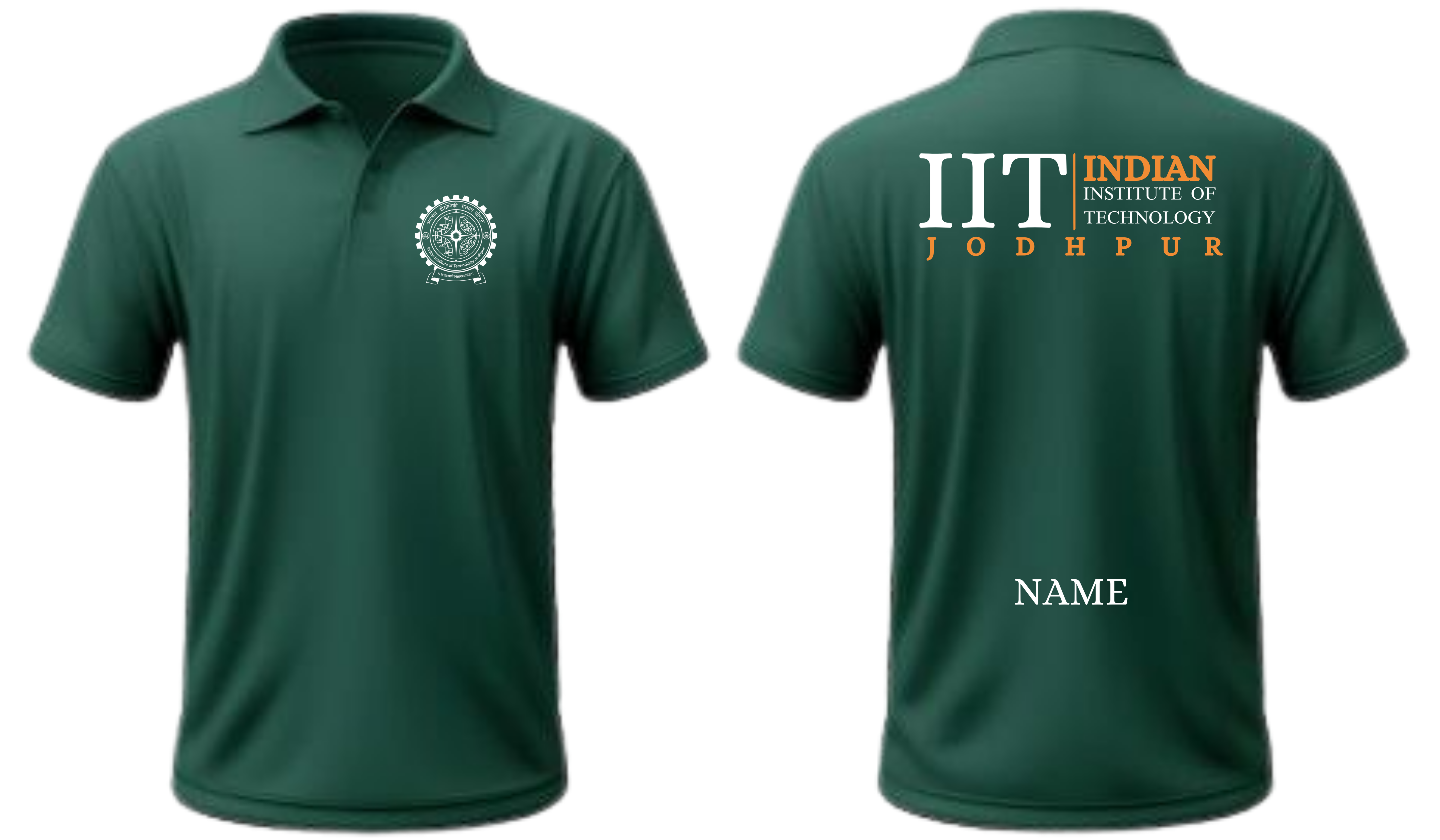 IIT JODHPUR POLO T-SHIRT CampusCart Design 2