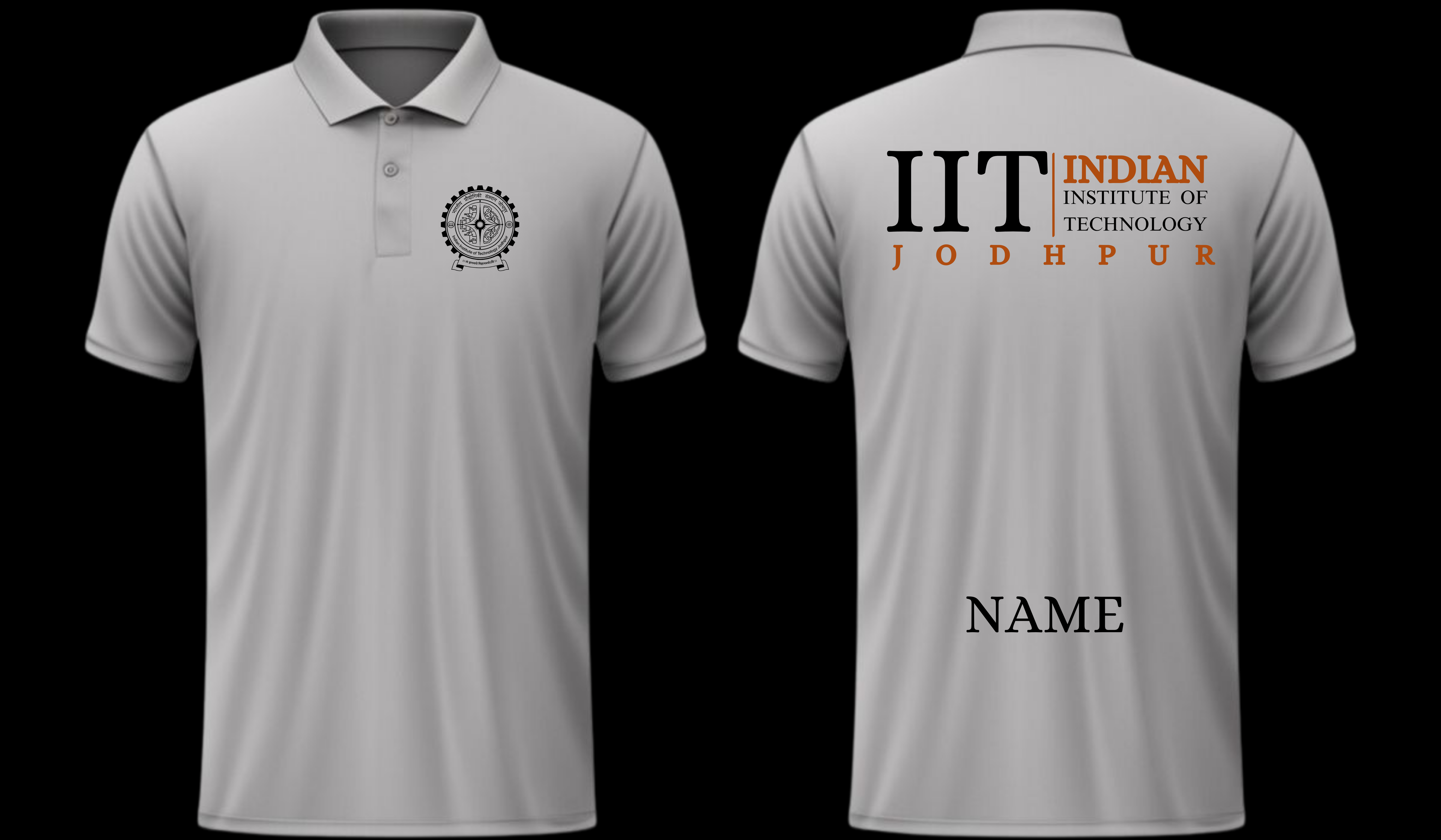 IIT JODHPUR POLO T-SHIRT CampusCart Design 2