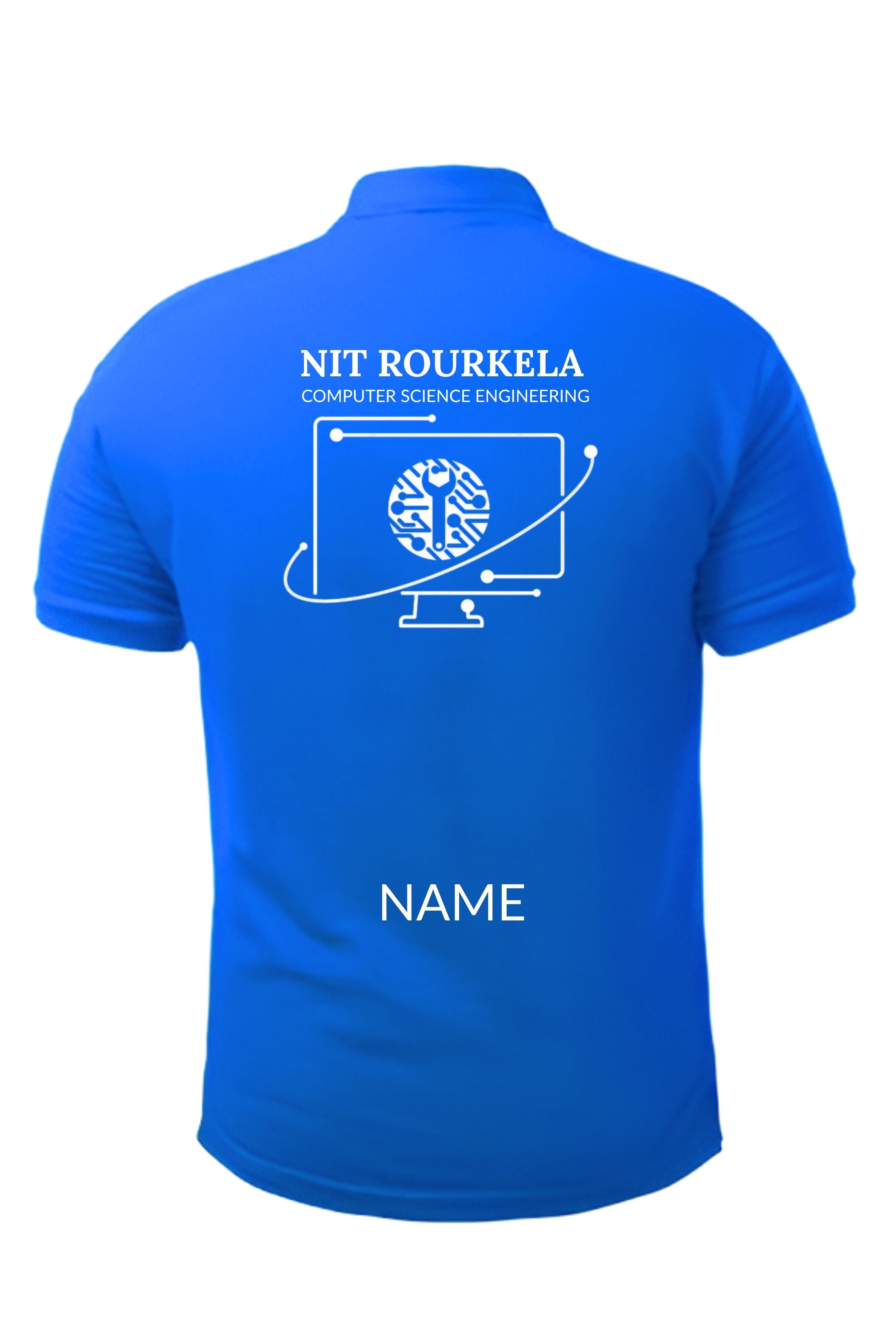 NIT Rourkela Polo T-Shirt ( Computer Engineering )