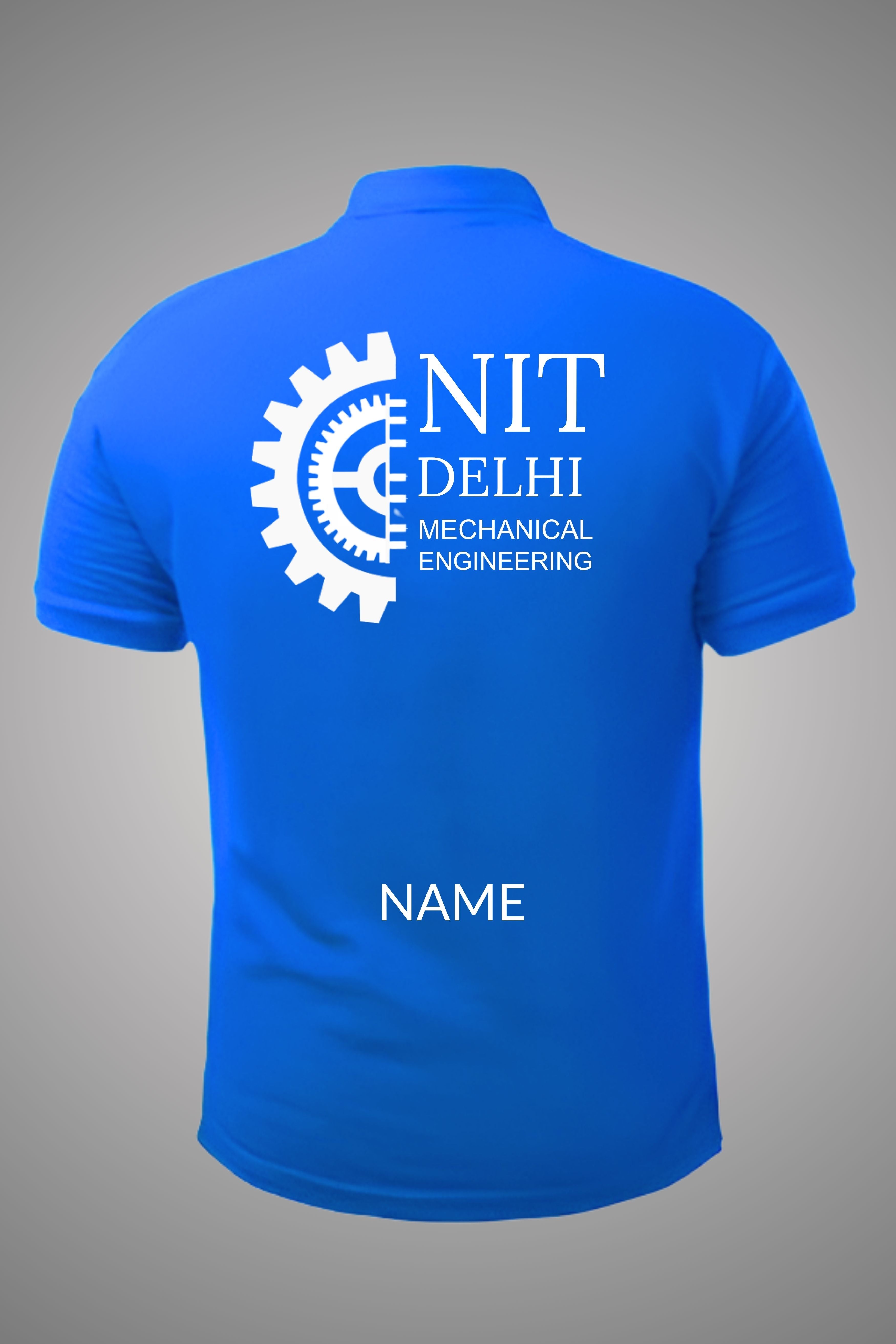 NIT Delhi Polo T-Shirt ( Mechanical Engineering )