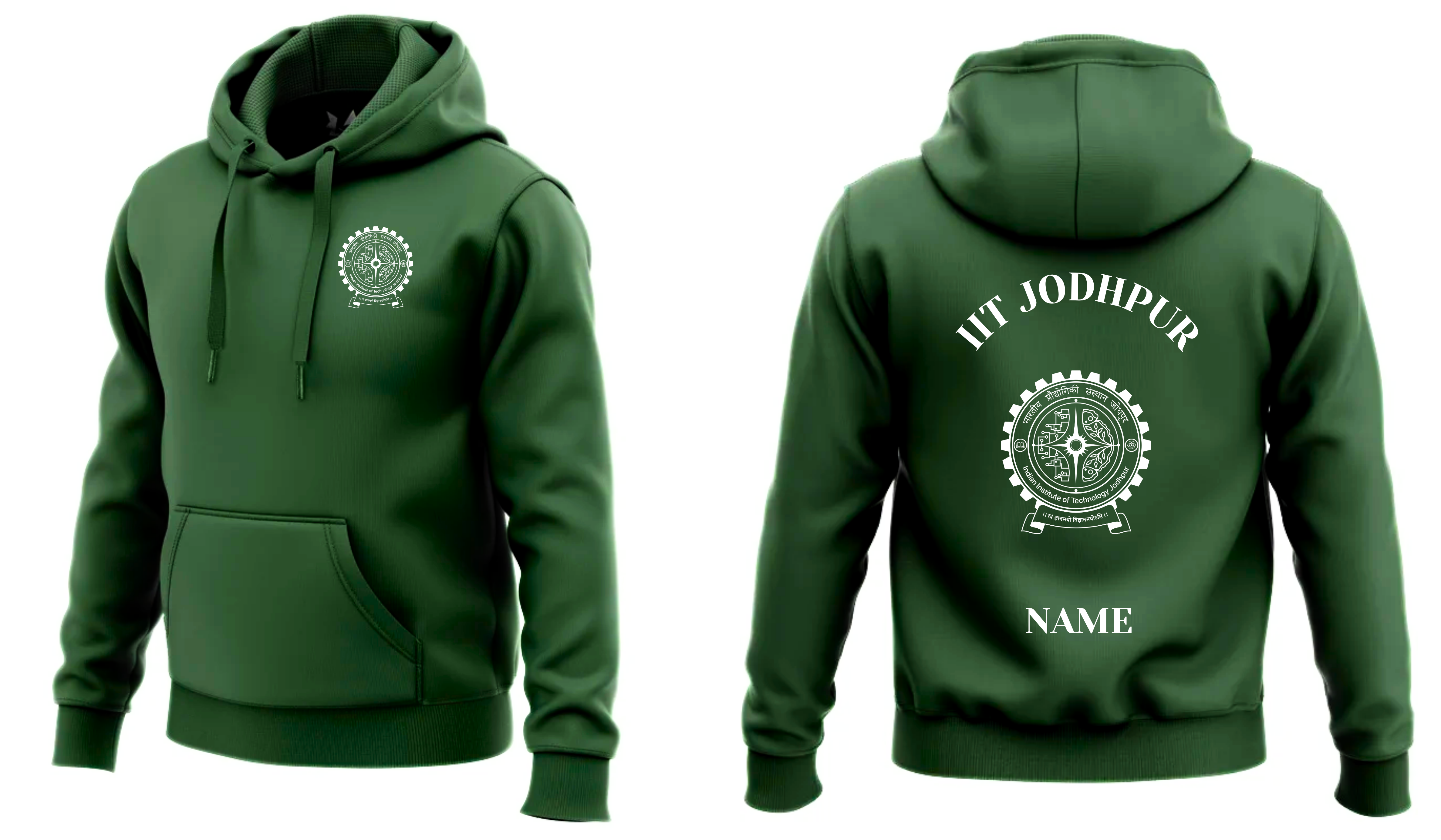 IIT JODHPUR Hoodies Classic Design 1 ( Ak Design)