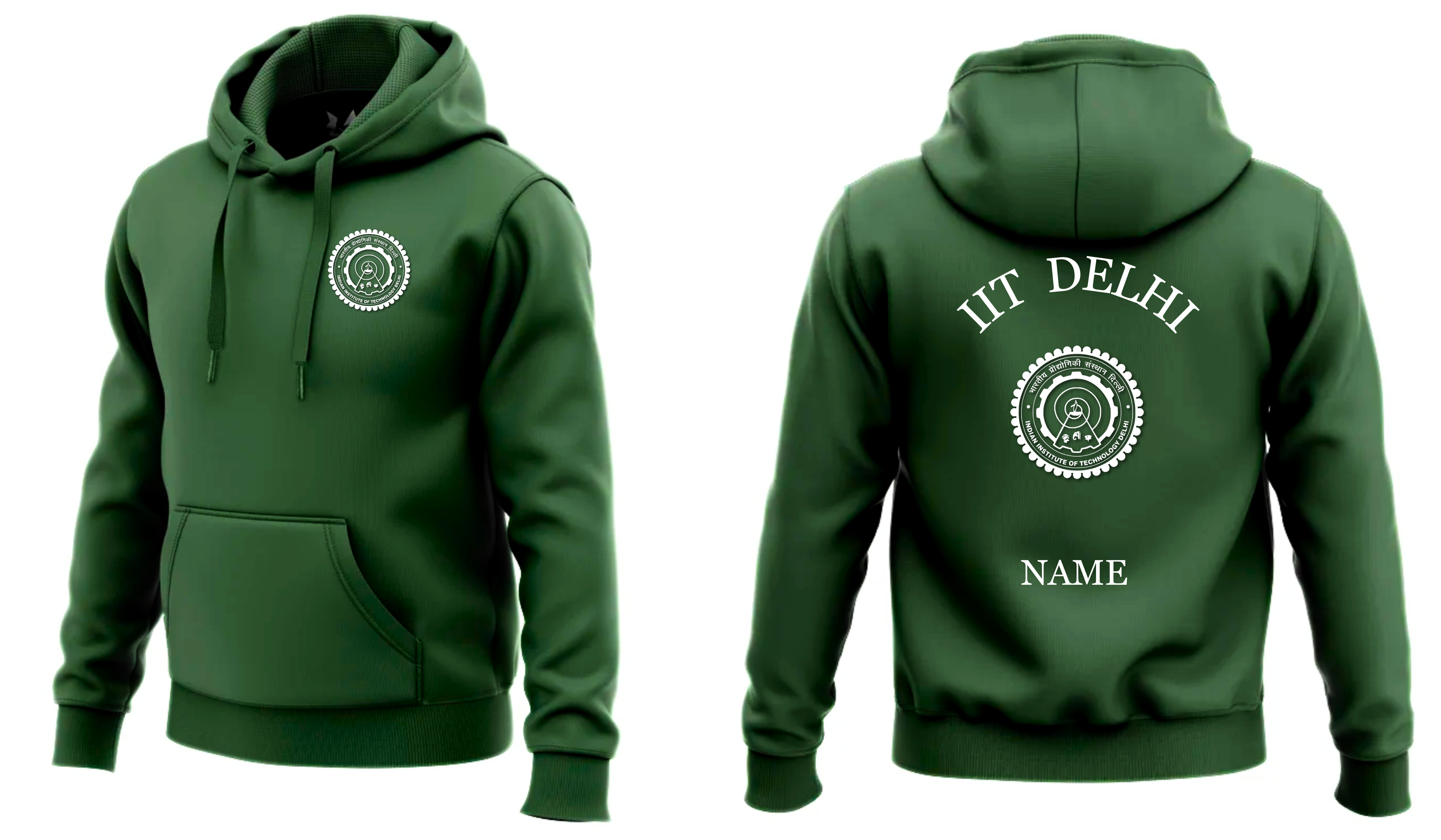 IIT DELHI Hoodies Classic Design 1 ( Ak Design )