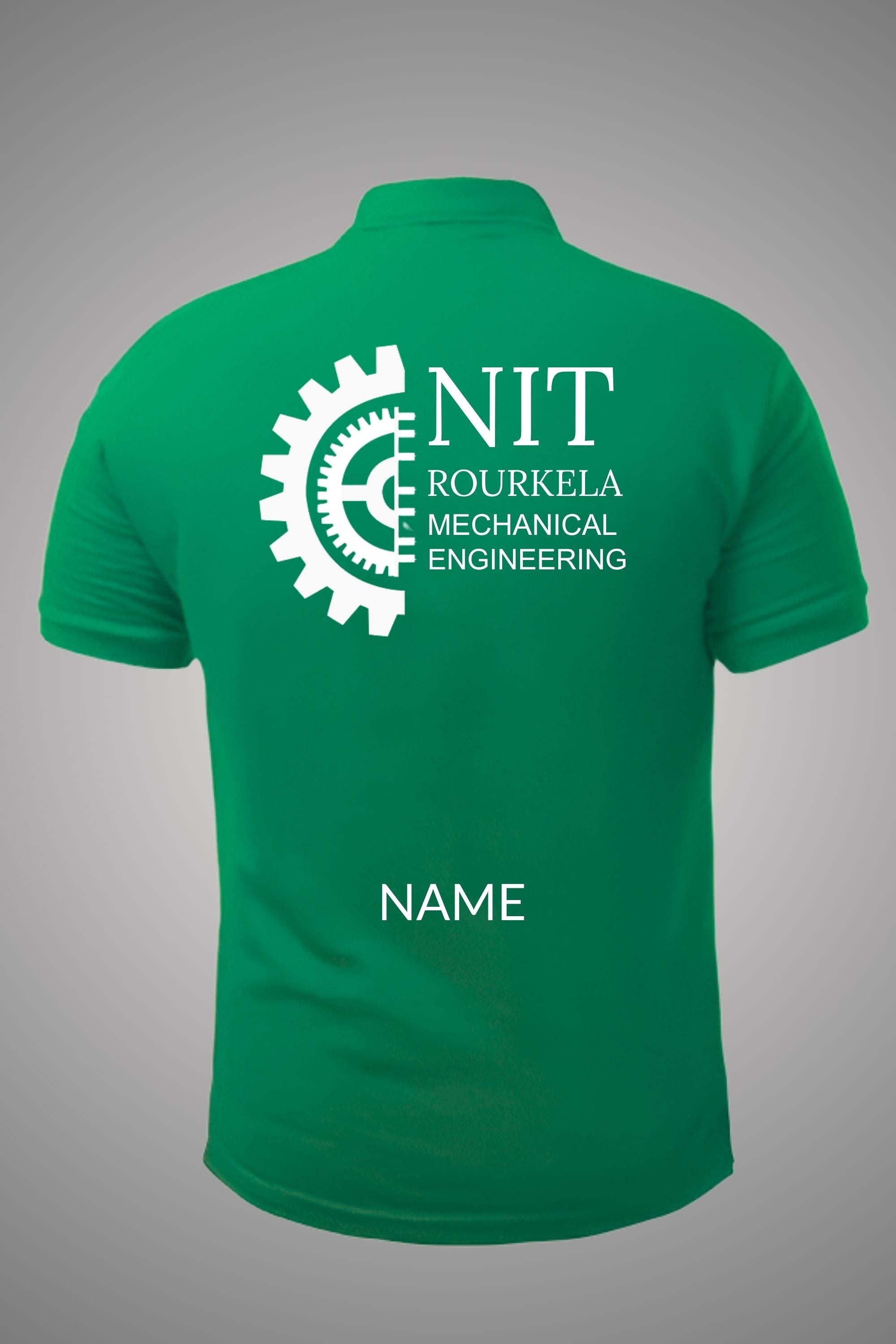 NIT Rourkela Polo T-Shirt ( Mechanical Engineering )
