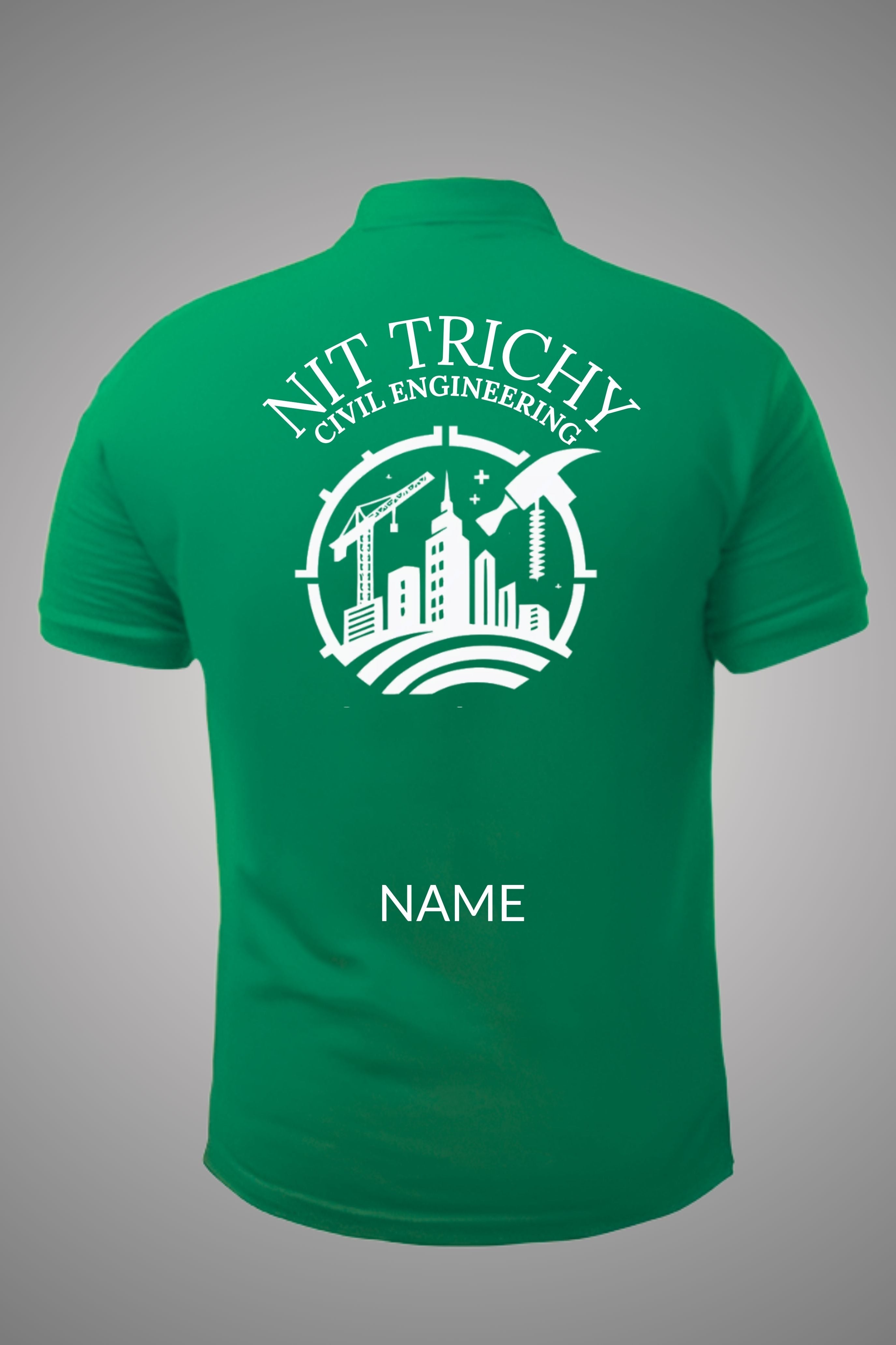 NIT Trichy Polo T-Shirt ( civil Engineering )