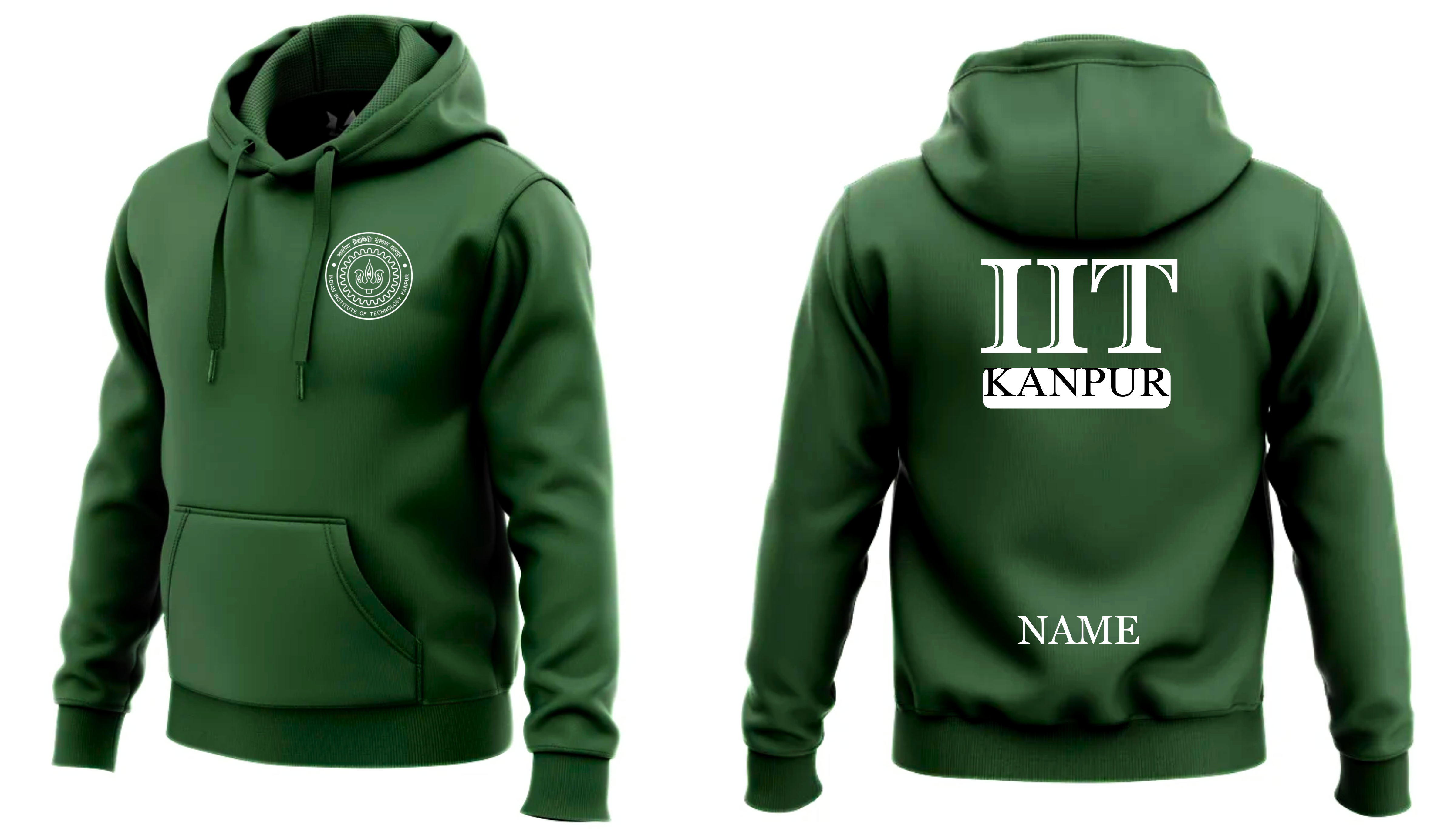 IIT KANPUR Hoodies Classic Design 3 ( Ak Design )