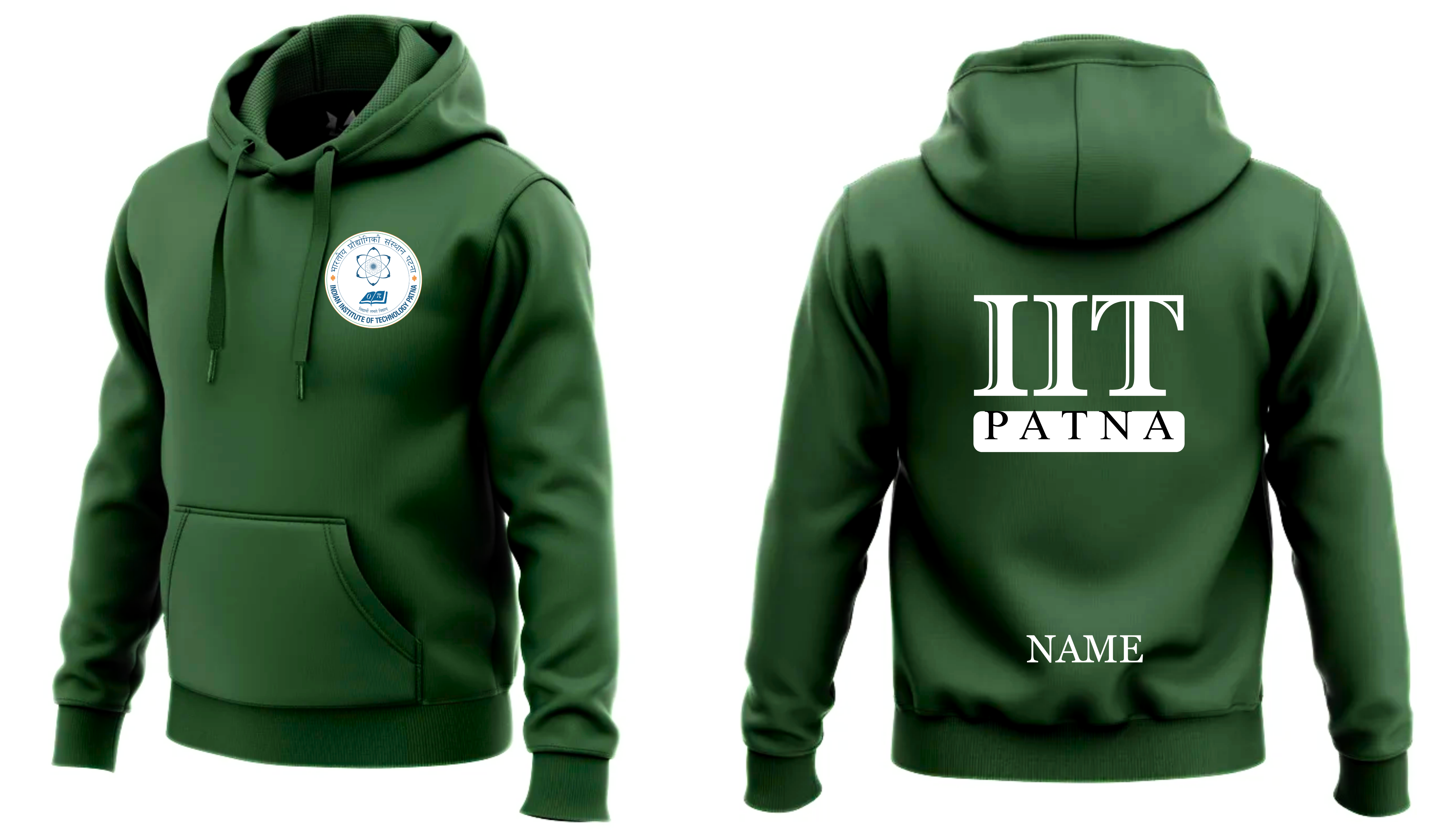 IIT PATNA Hoodies Classic Design 3 ( Ak Design )