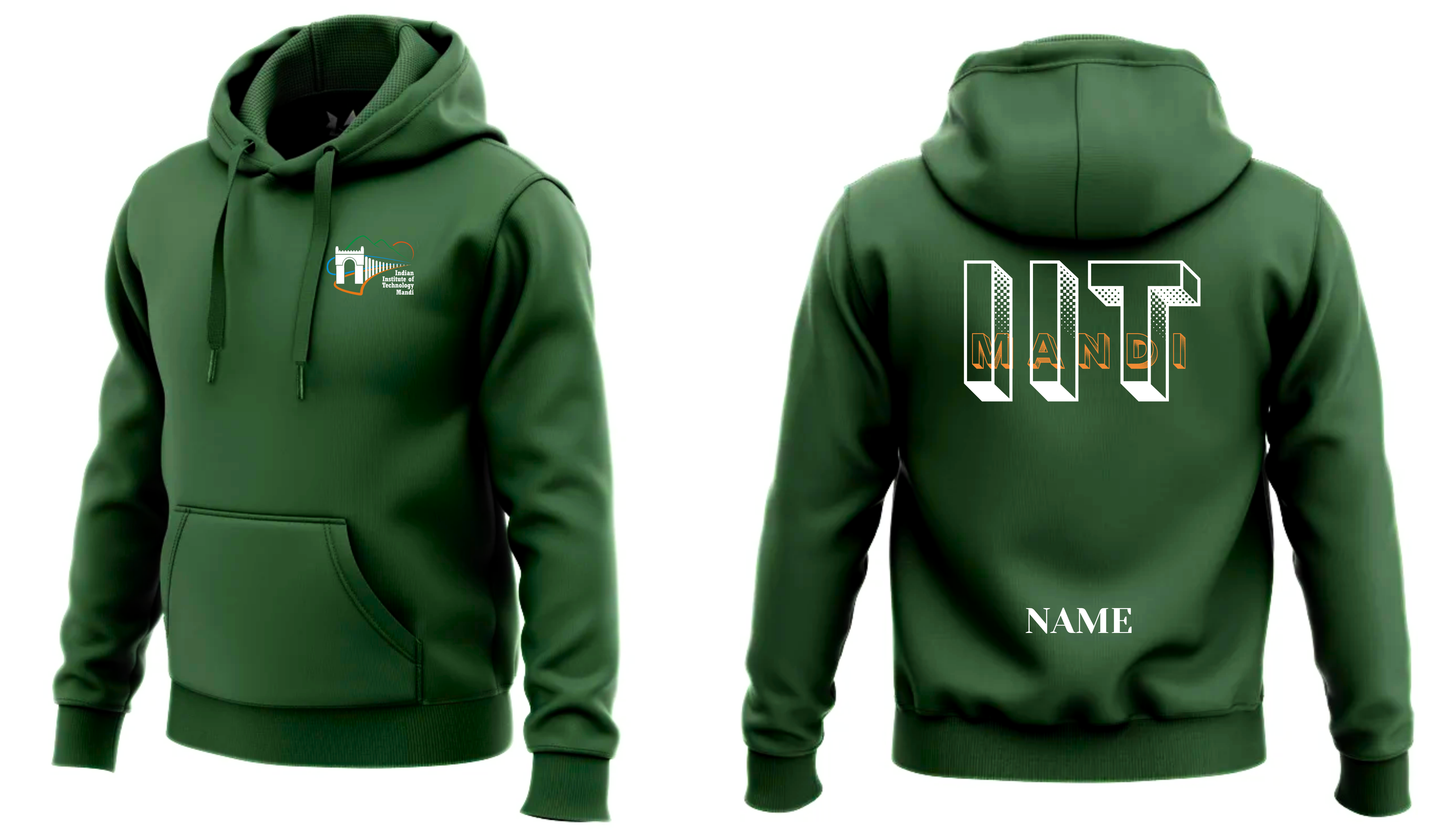 IIT MANDI Hoodies Classic Design 4 ( Ak Design )