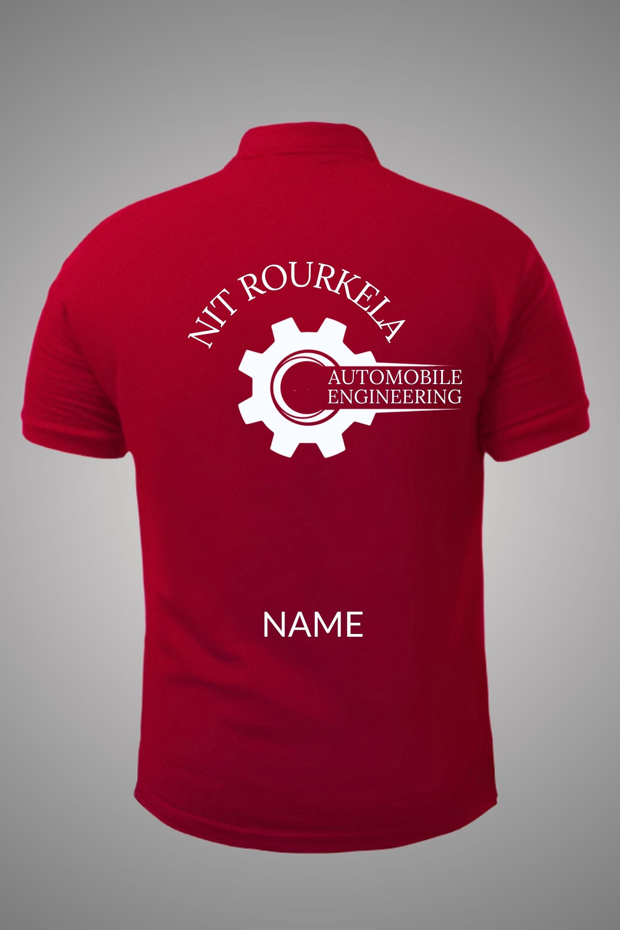 NIT Rourkela Polo T-Shirt ( Automobile Engineering )