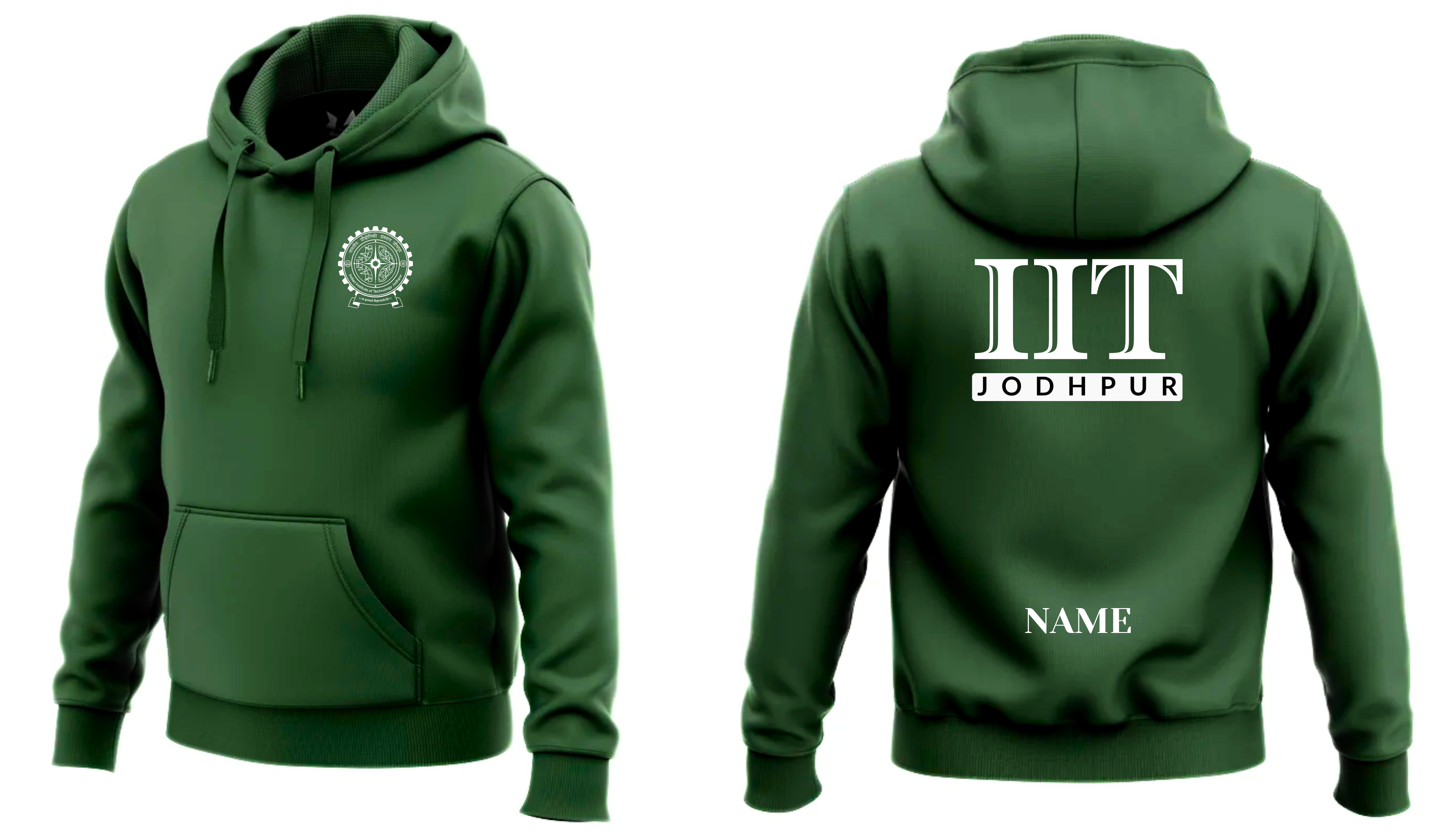 IIT JODHPUR Hoodies Classic Design 3 ( Ak Design)