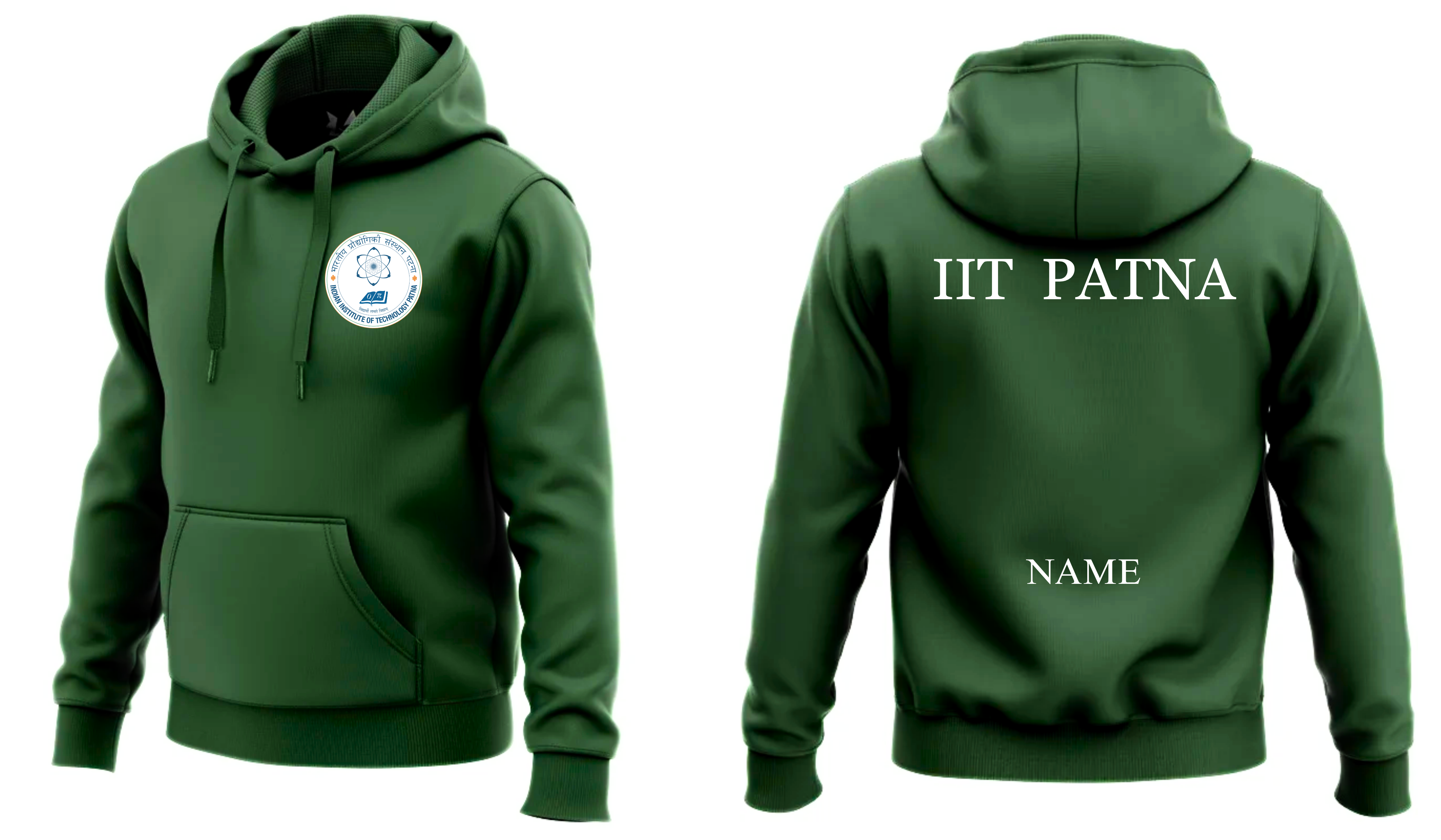 IIT PATNA Hoodies Classic Design  ( Ak Design )