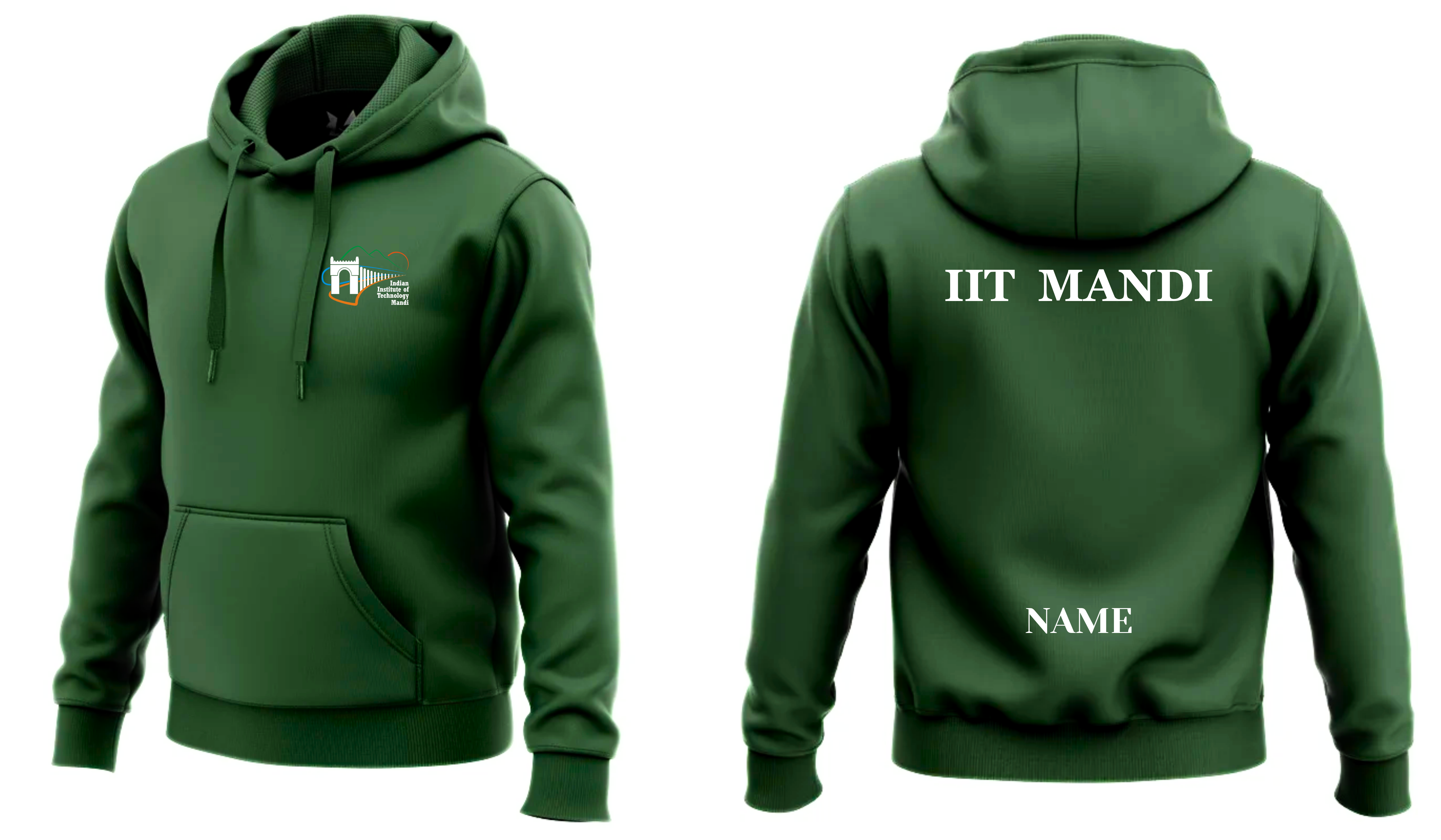 IIT MANDI Hoodies Classic Design  ( Ak Design )