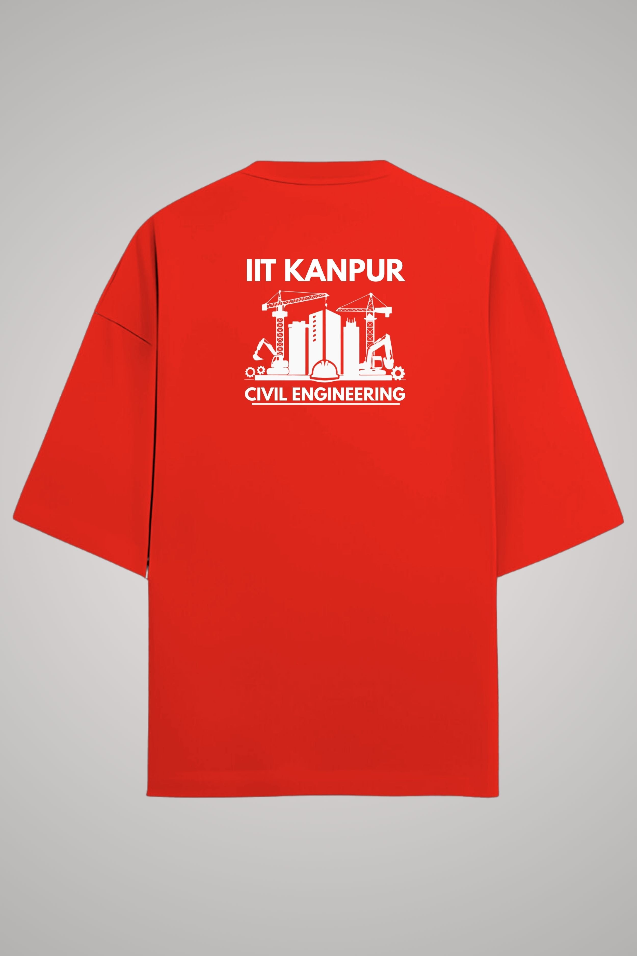 IIT kanpur Oversized T-Shirt (Civil Engineering)