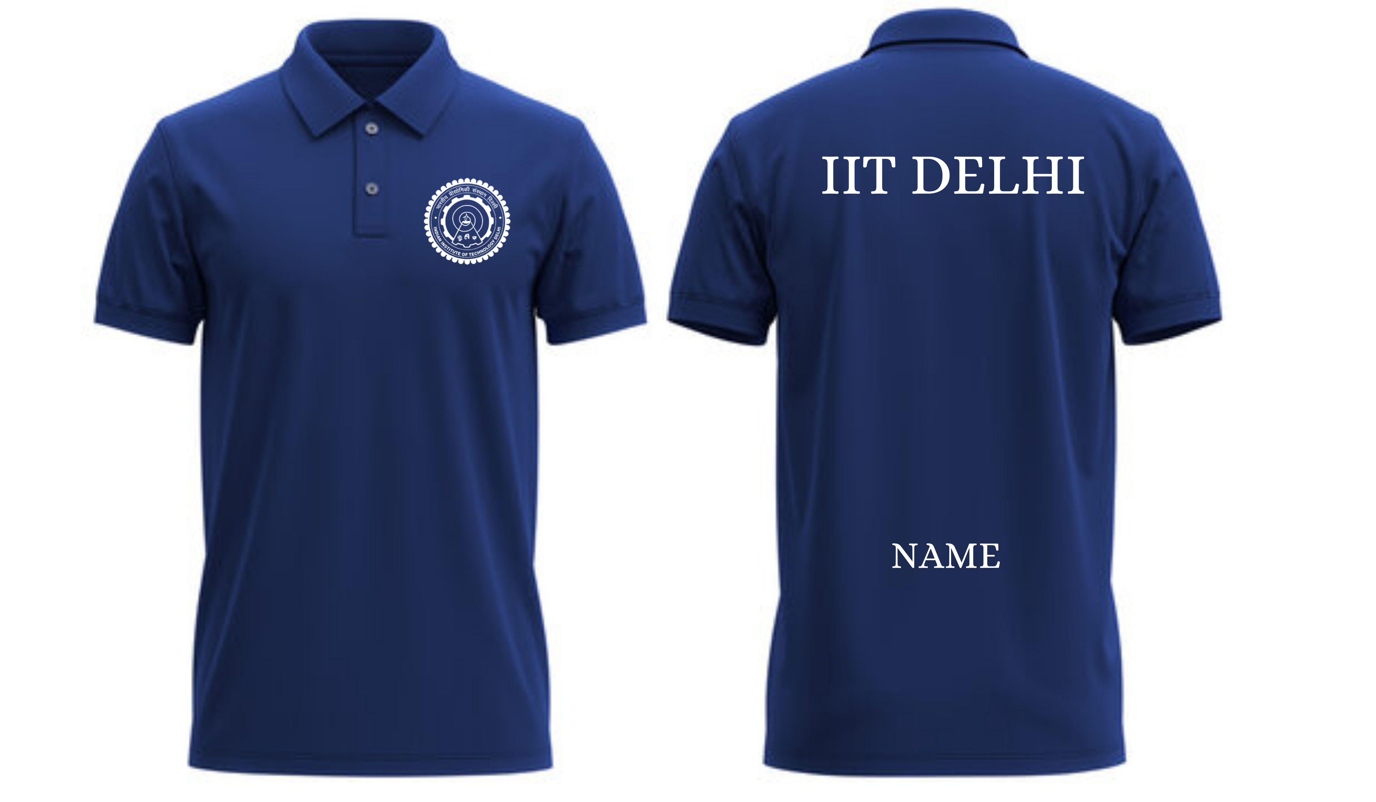 IIT DELHI POLO T-SHIRT Classic Design (Copy)