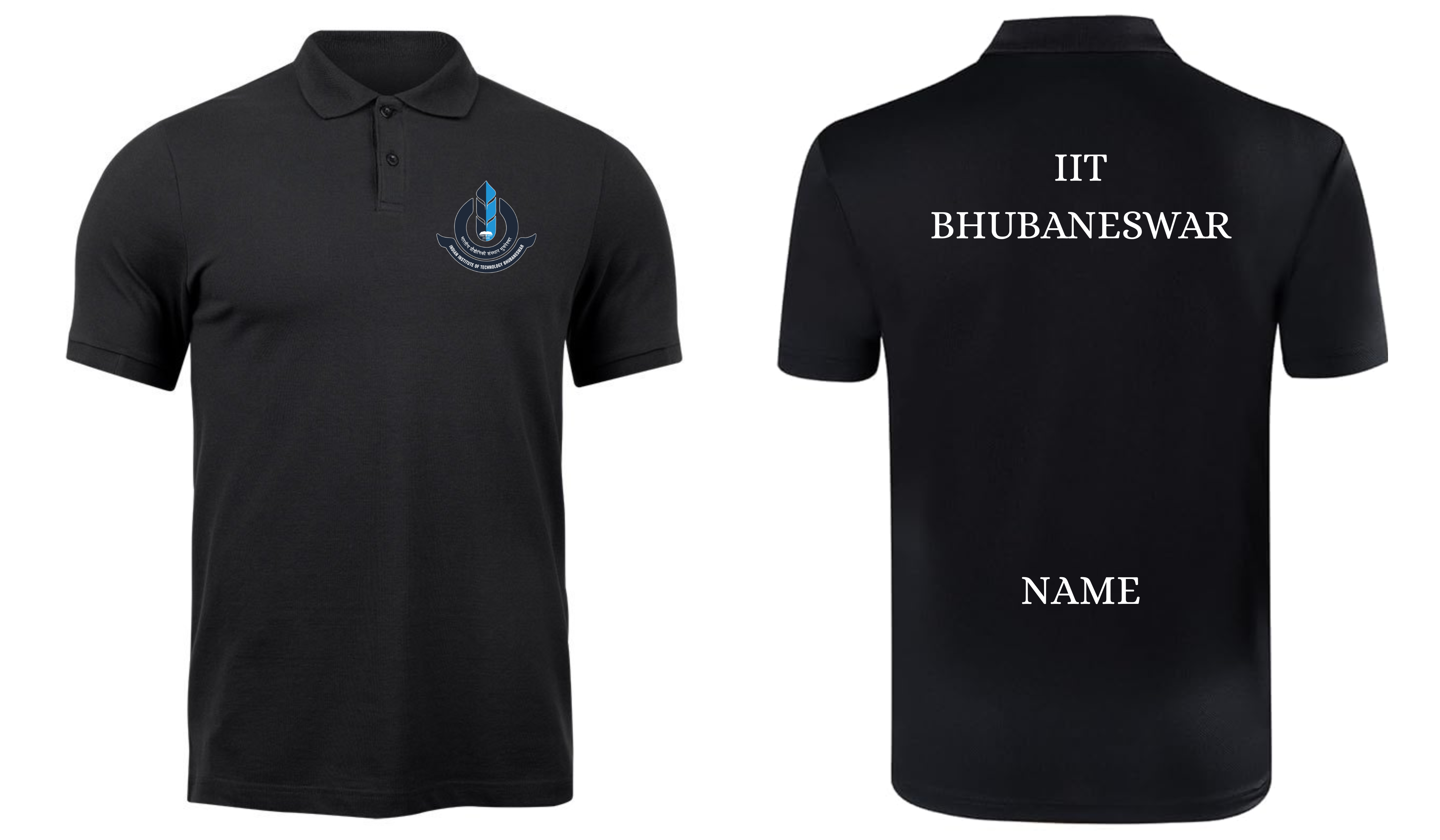 IIT Bhubaneswar POLO T-SHIRT Classic Design  ( Ak design )