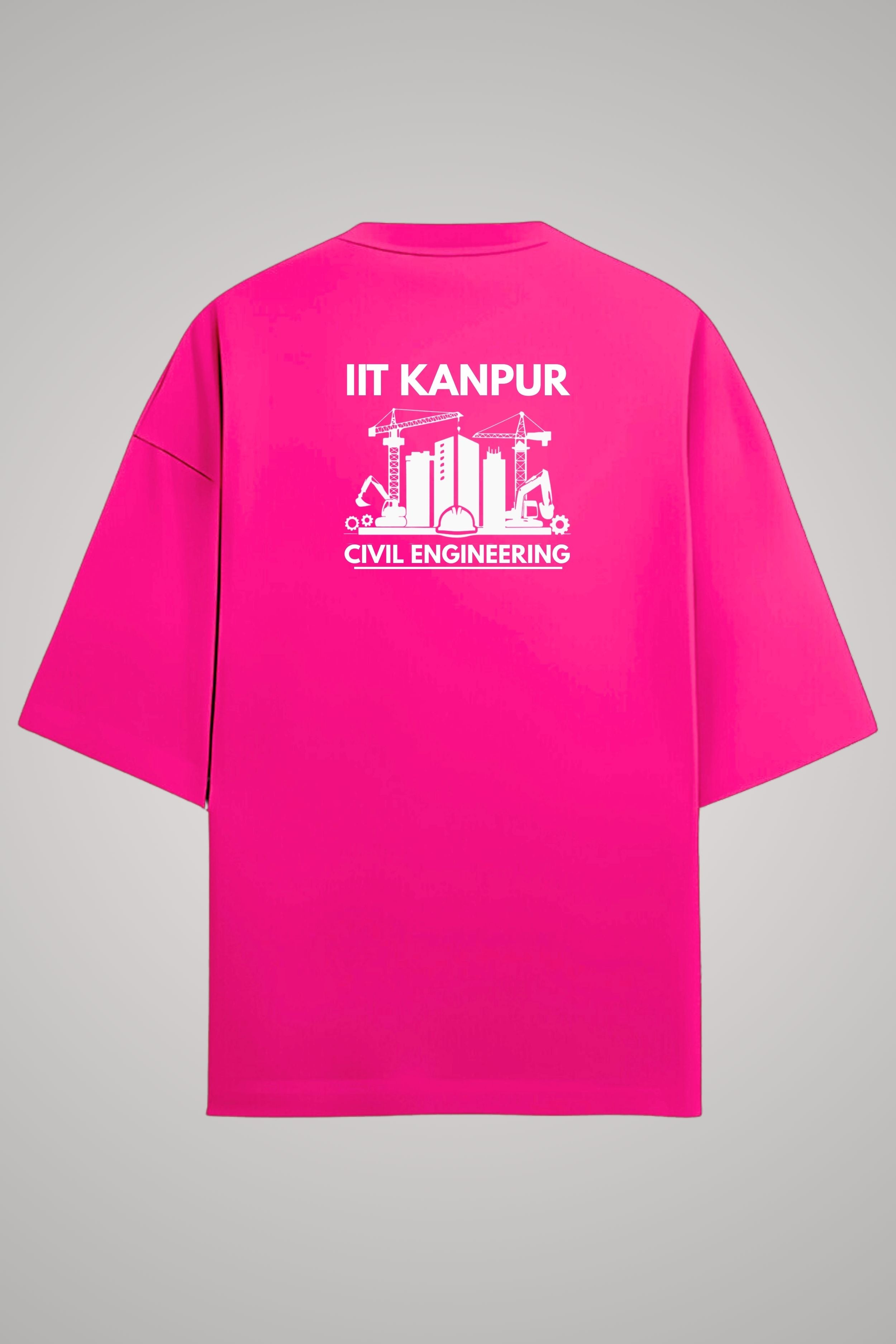 IIT kanpur Oversized T-Shirt (Civil Engineering)
