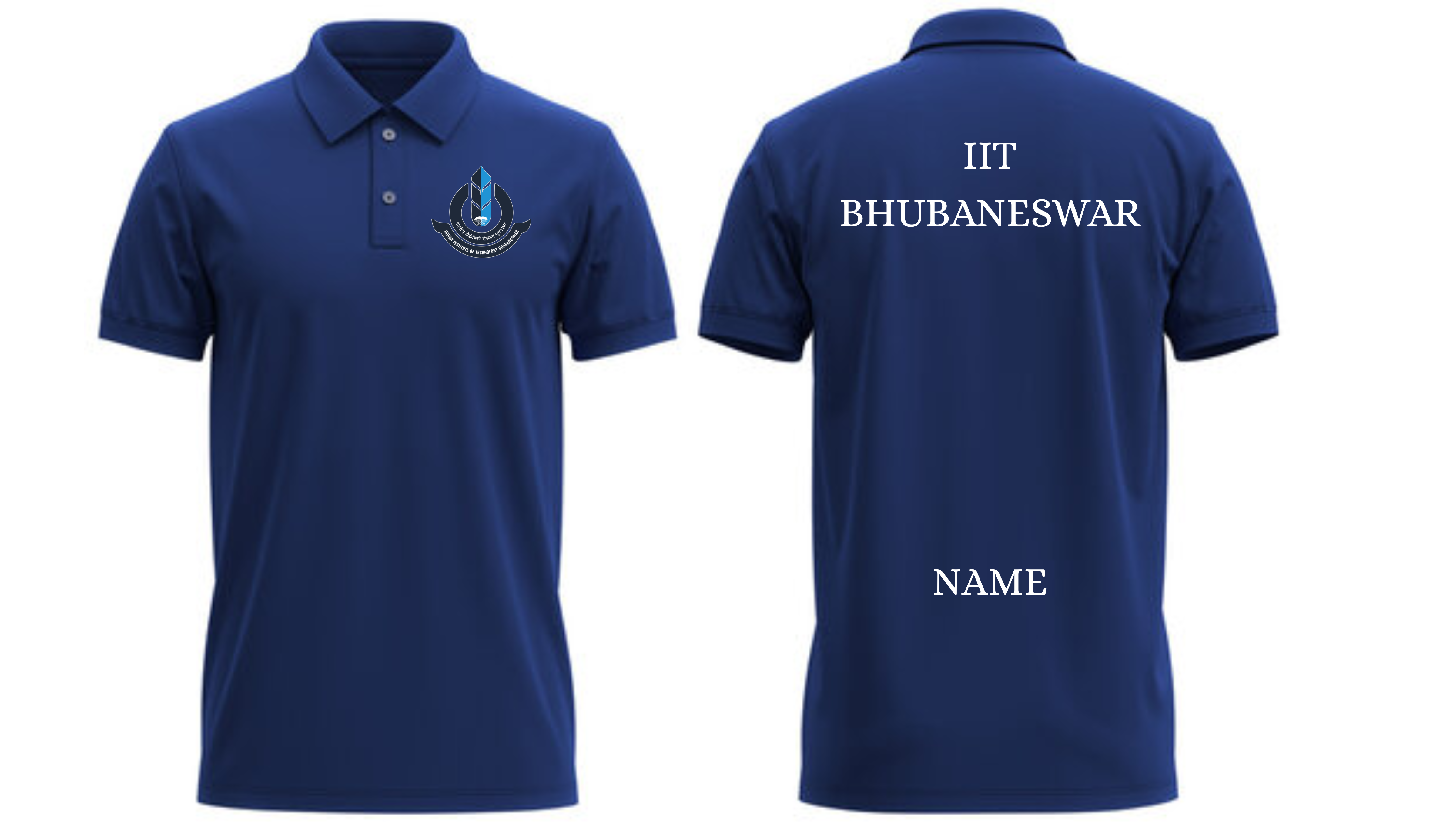 IIT Bhubaneswar POLO T-SHIRT Classic Design  ( Ak design )