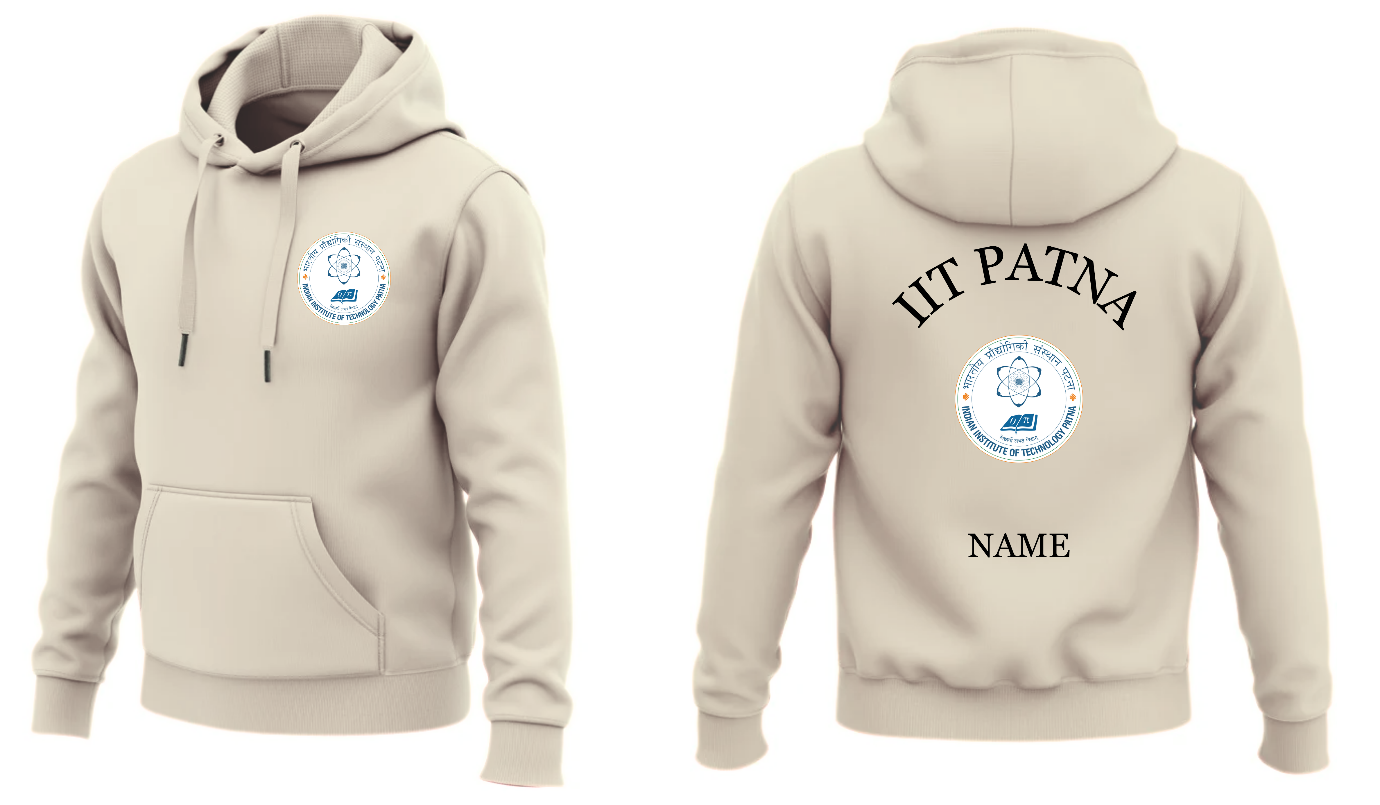 IIT PATNA Hoodies Classic Design 1 ( Ak Design )