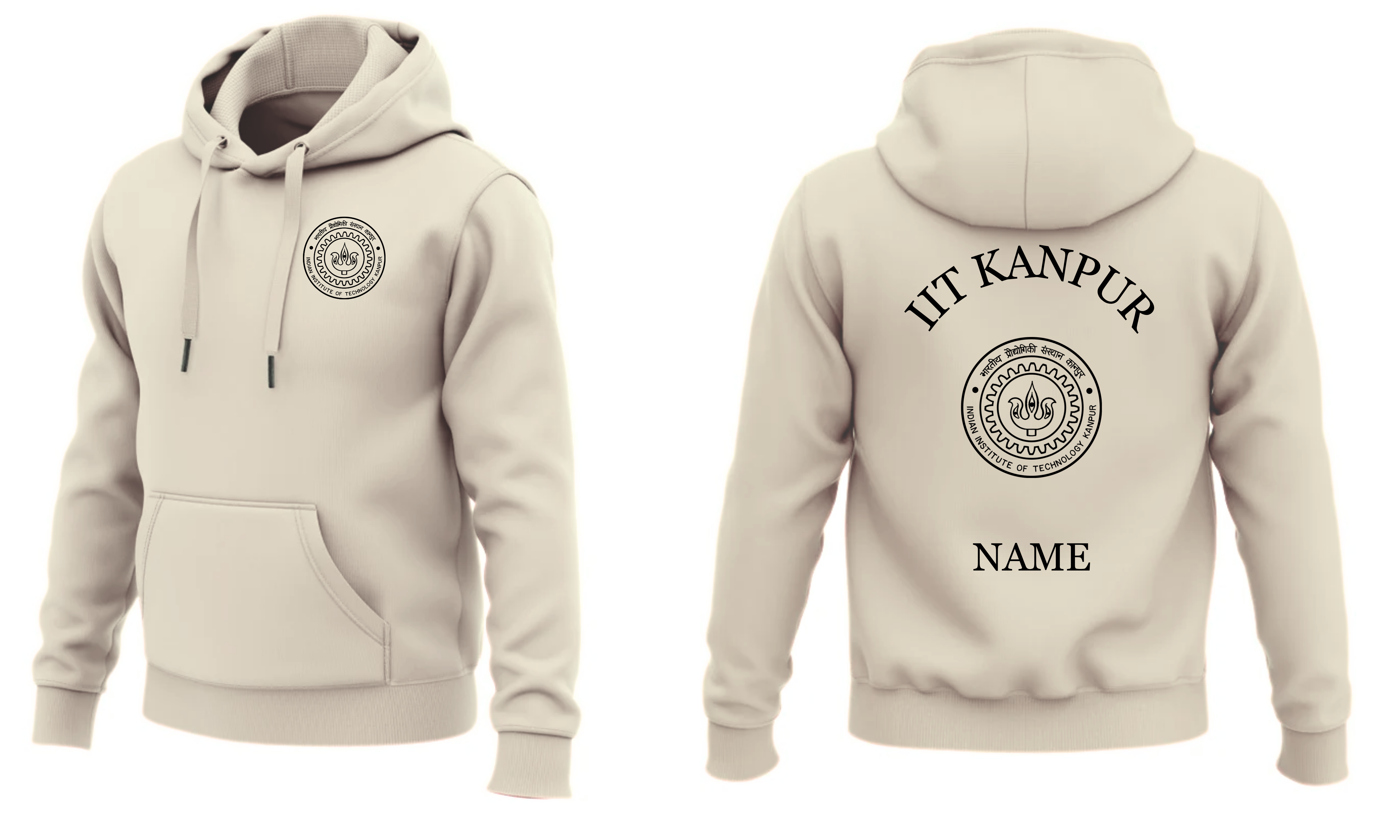 IIT KANPUR Hoodies Classic Design 1 ( Ak Design )