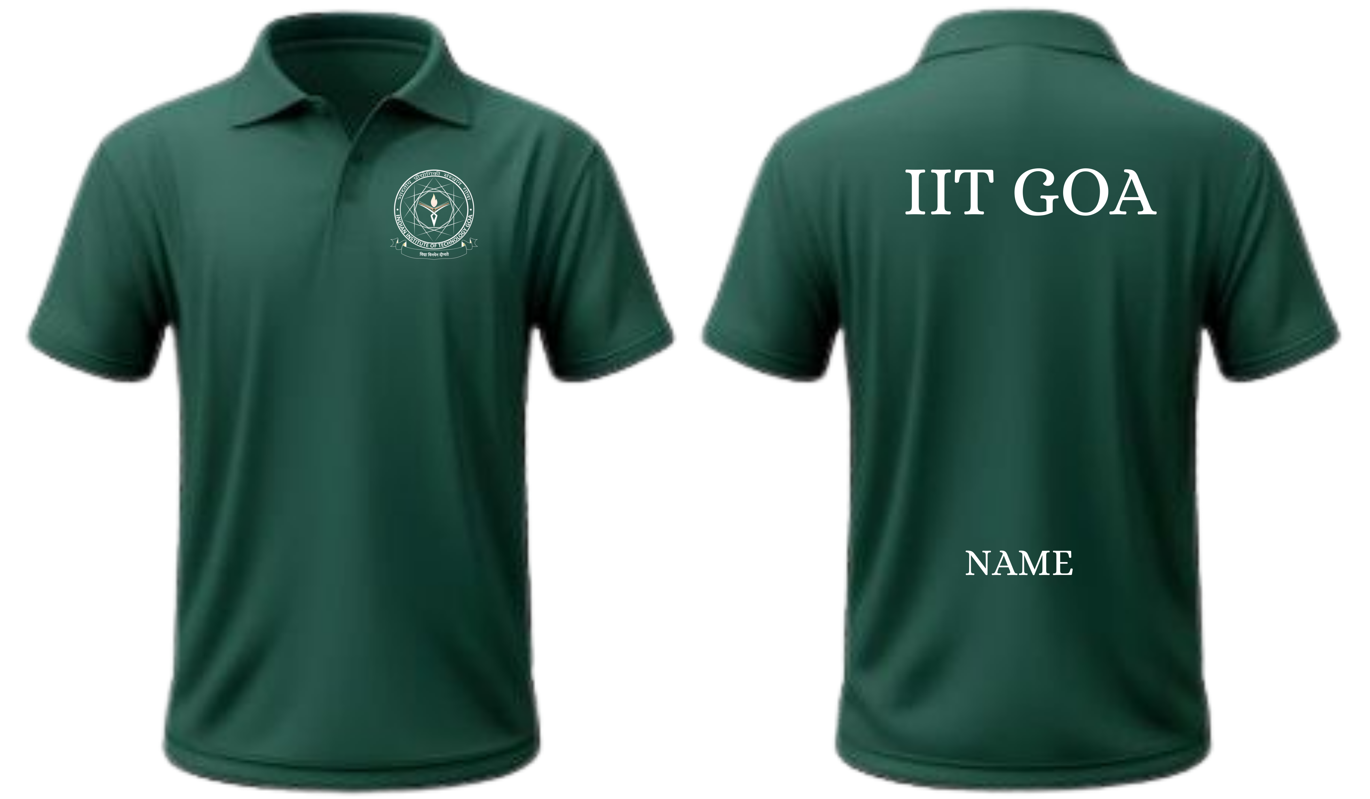 IIT GOA POLO T-SHIRT Classic Design  ( Ak design )
