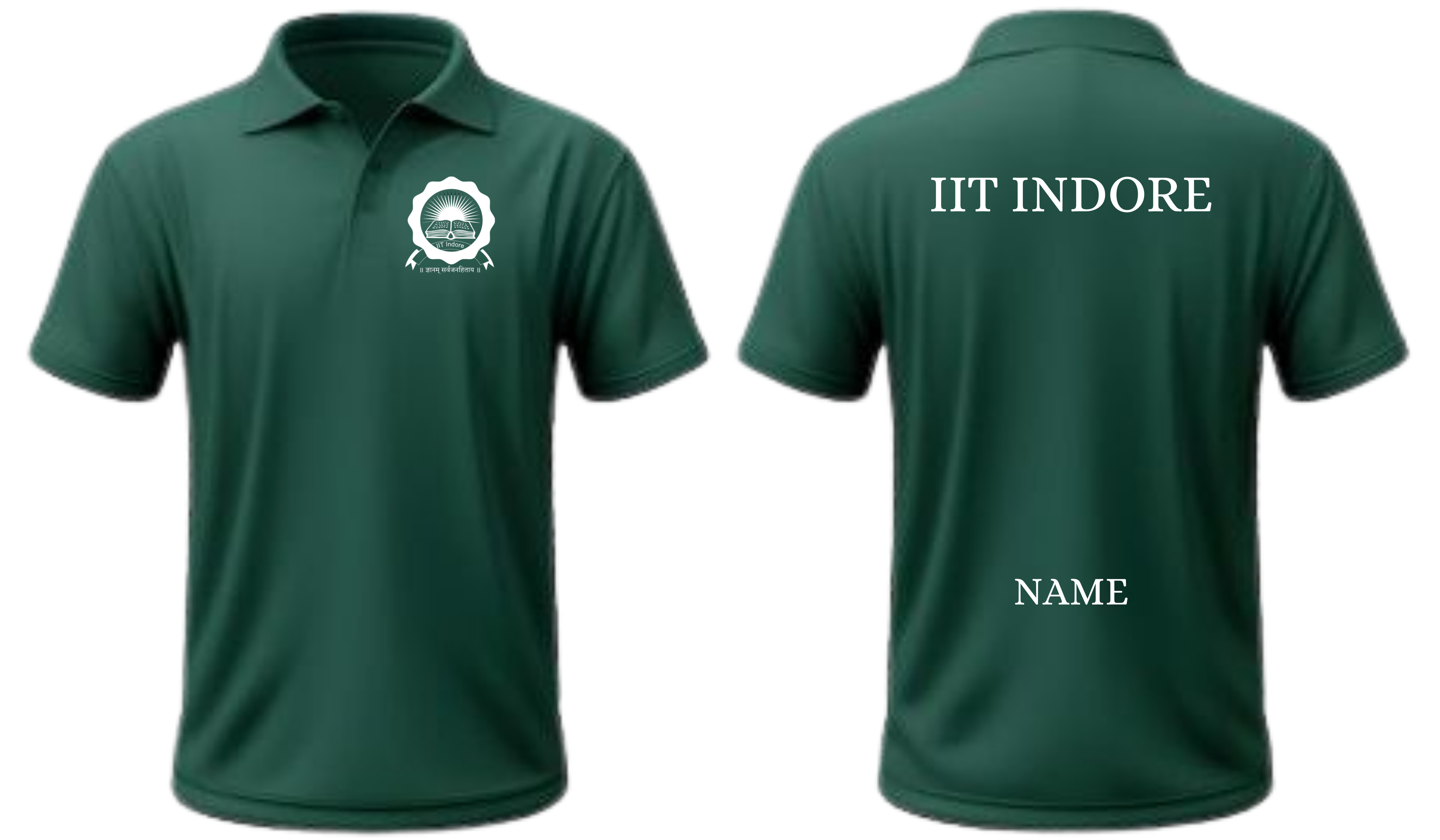 IIT INDORE POLO T-SHIRT Classic Design ( Ak design )