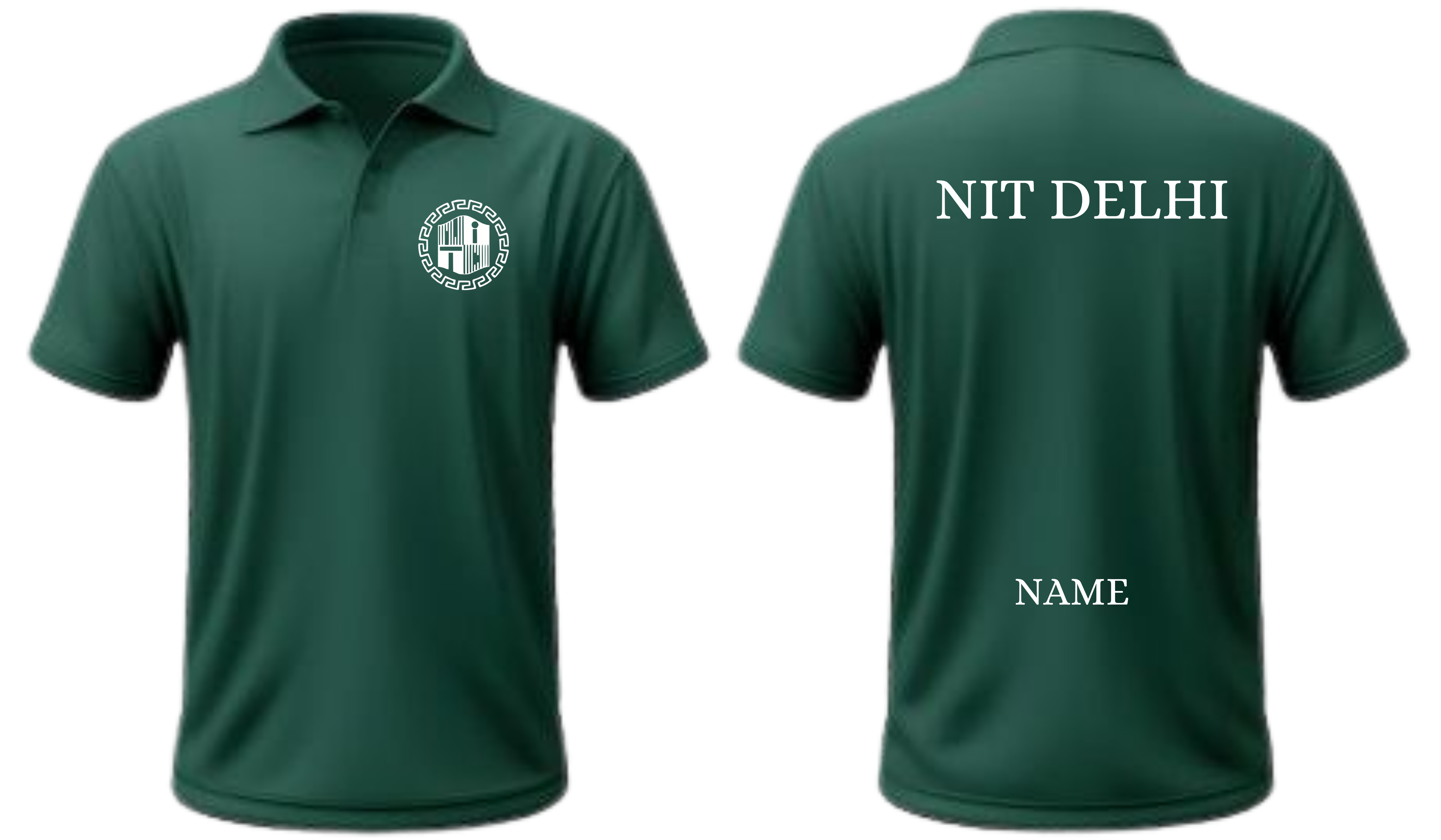 NIT DELHI POLO T-SHIRT Classic Design ( Ak design )