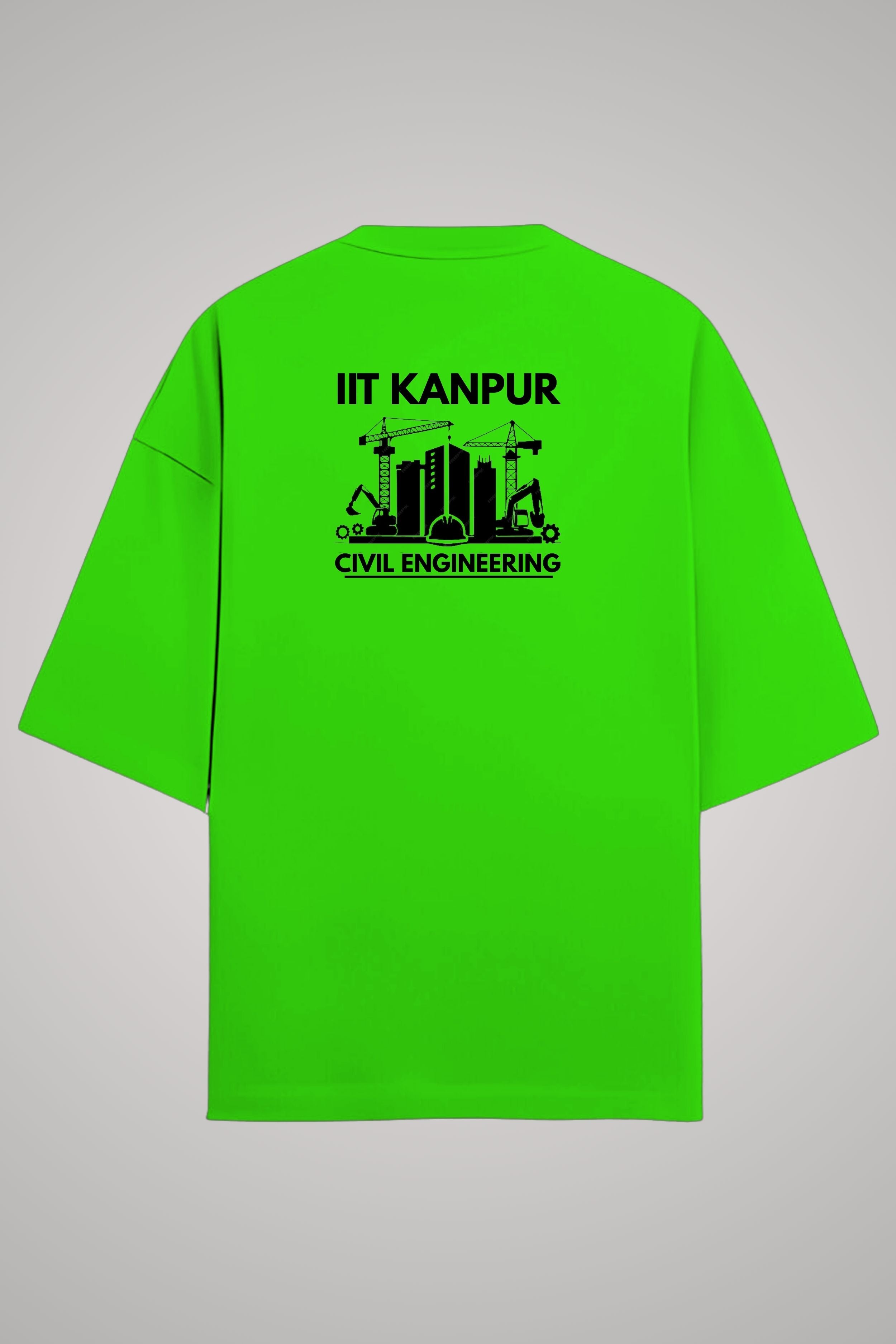 IIT kanpur Oversized T-Shirt (Civil Engineering)