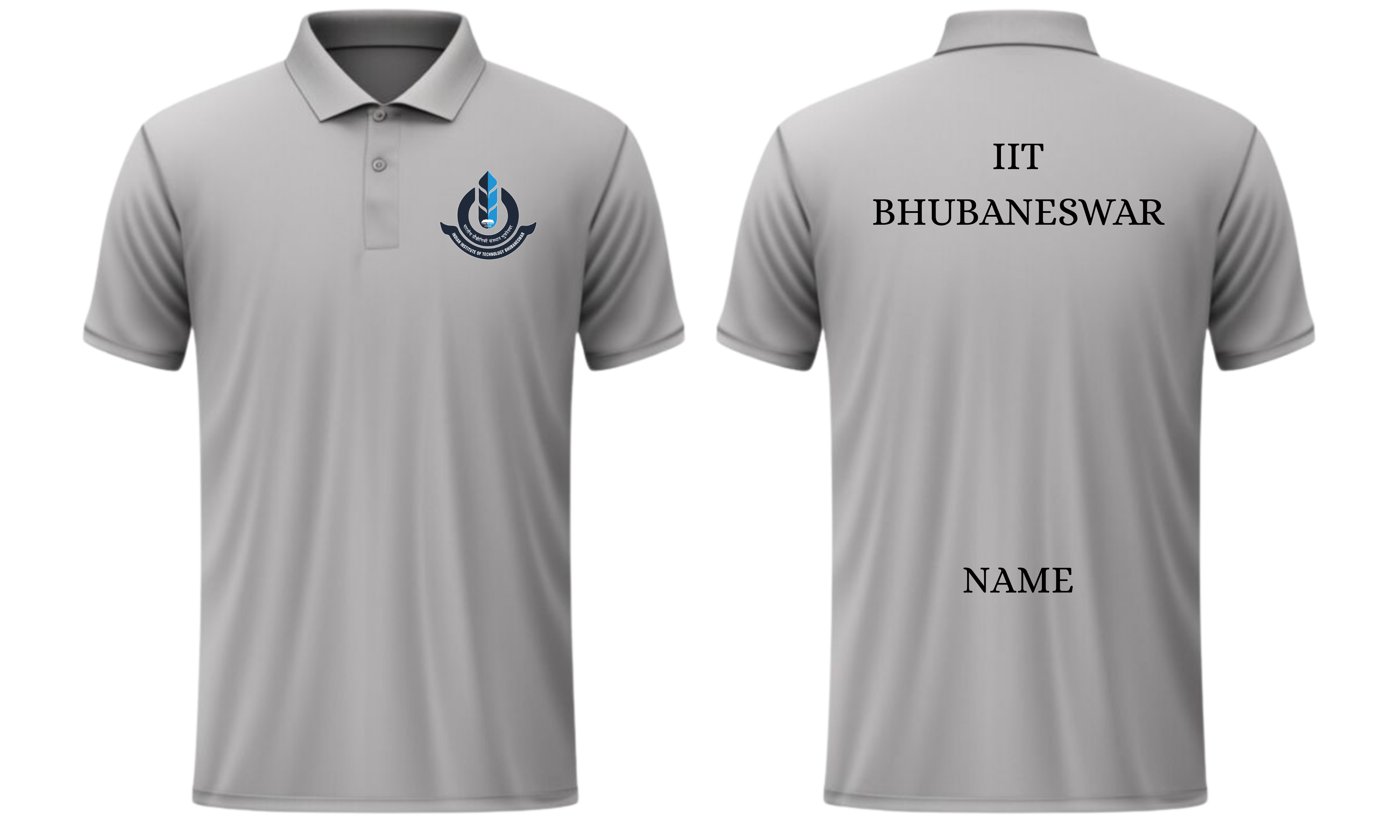 IIT Bhubaneswar POLO T-SHIRT Classic Design  ( Ak design )