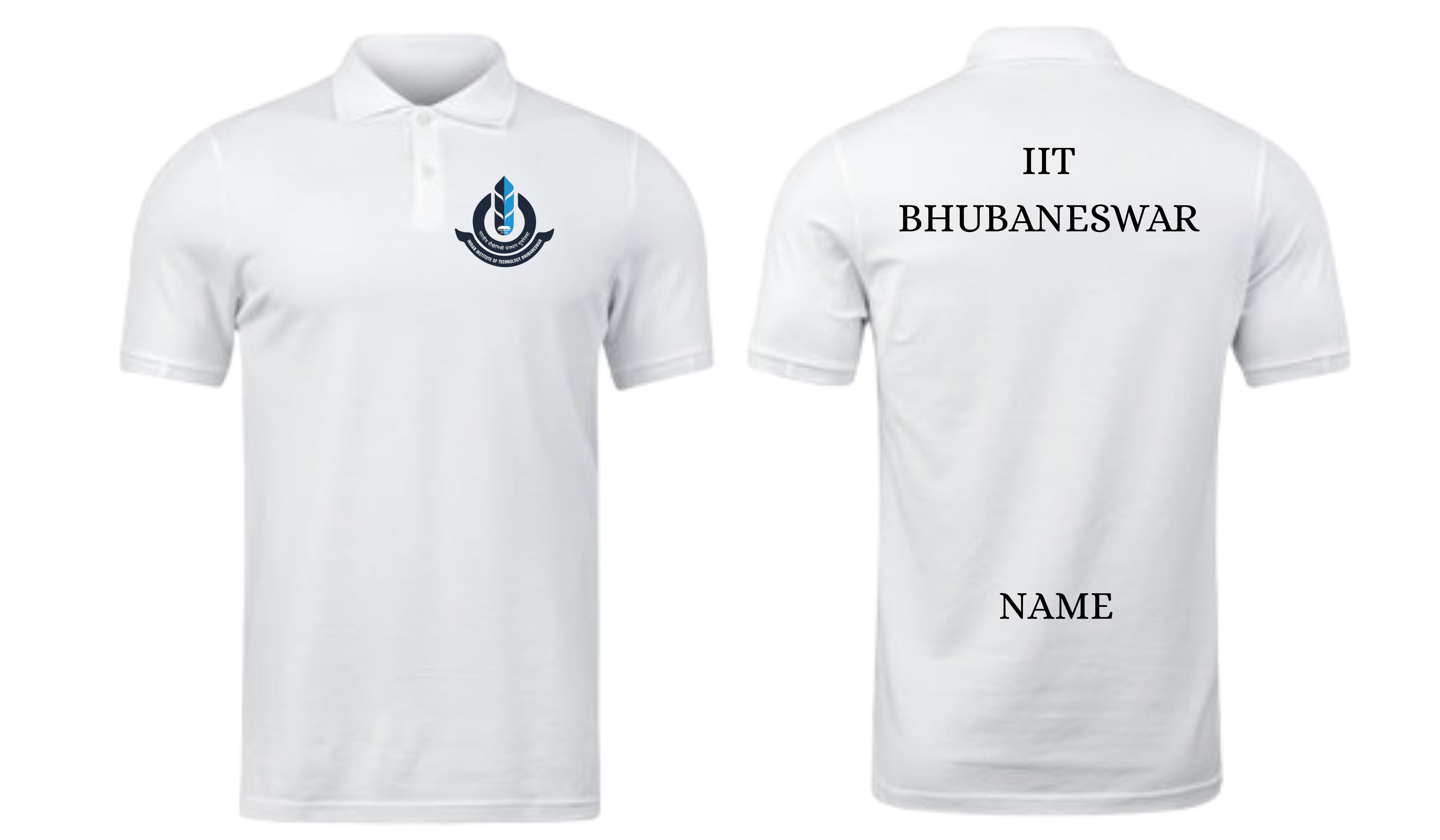 IIT Bhubaneswar POLO T-SHIRT Classic Design  ( Ak design )