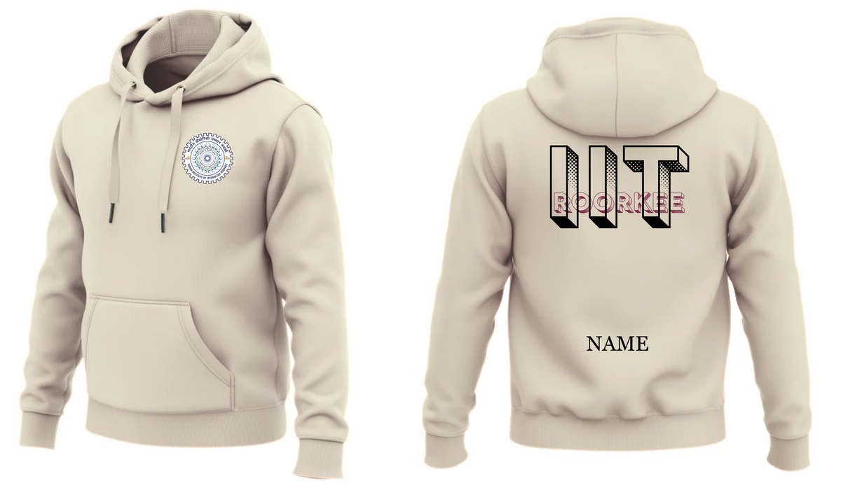 IIT ROORKEE Hoodies Classic Design 4 ( Ak Design )