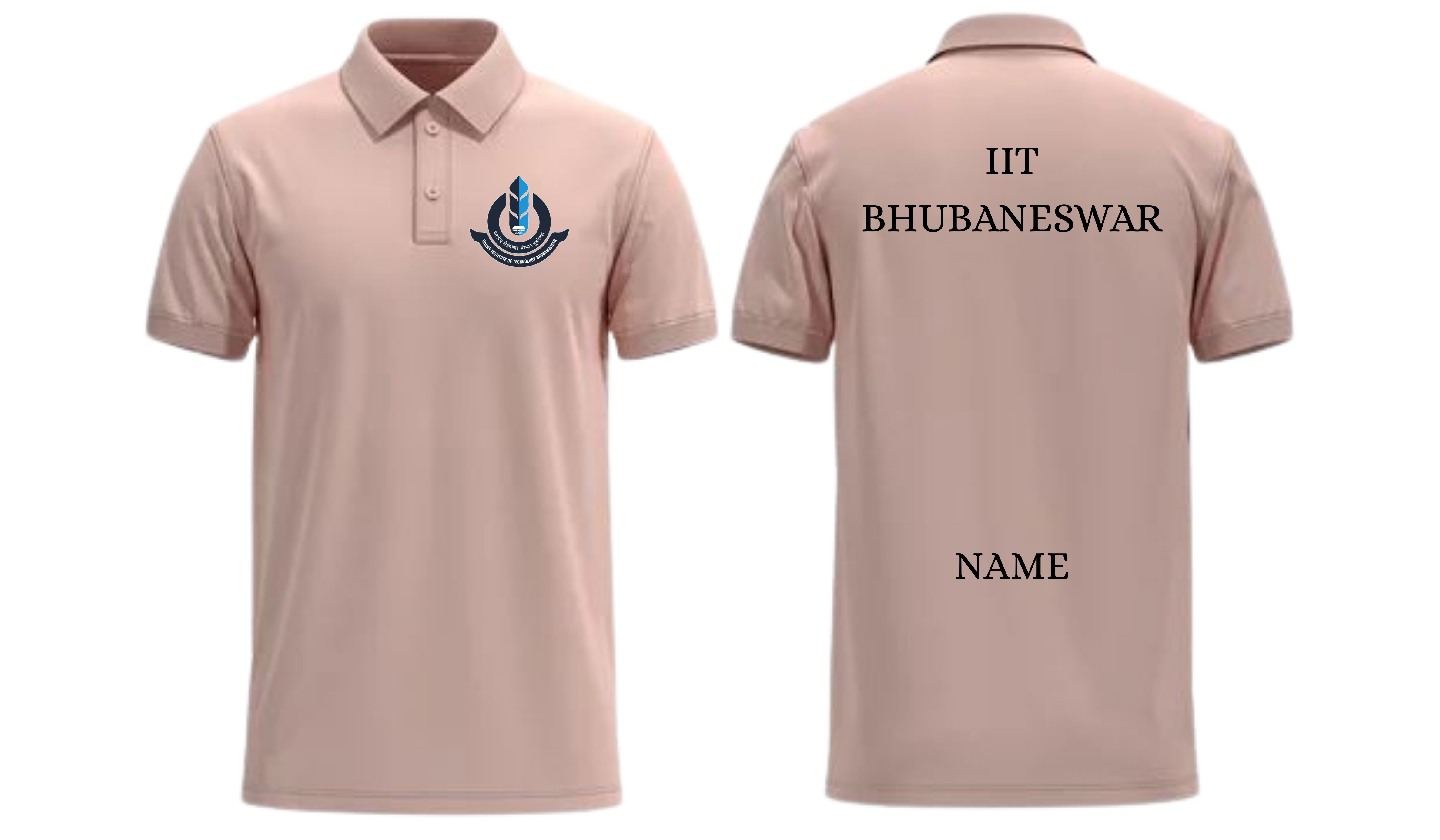 IIT Bhubaneswar POLO T-SHIRT Classic Design  ( Ak design )