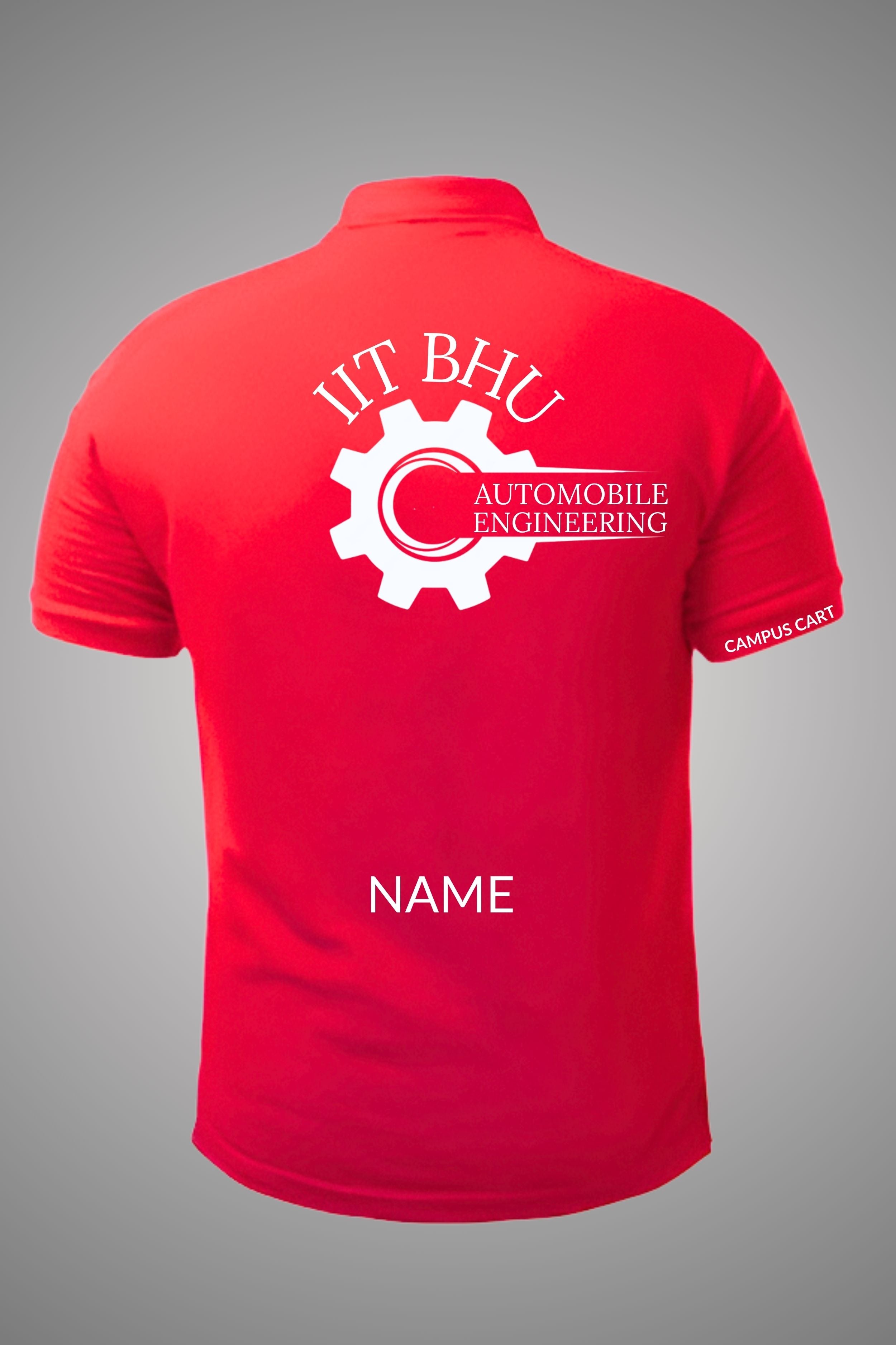 IIT BHU Polo T-Shirt (Automobile Engineering)