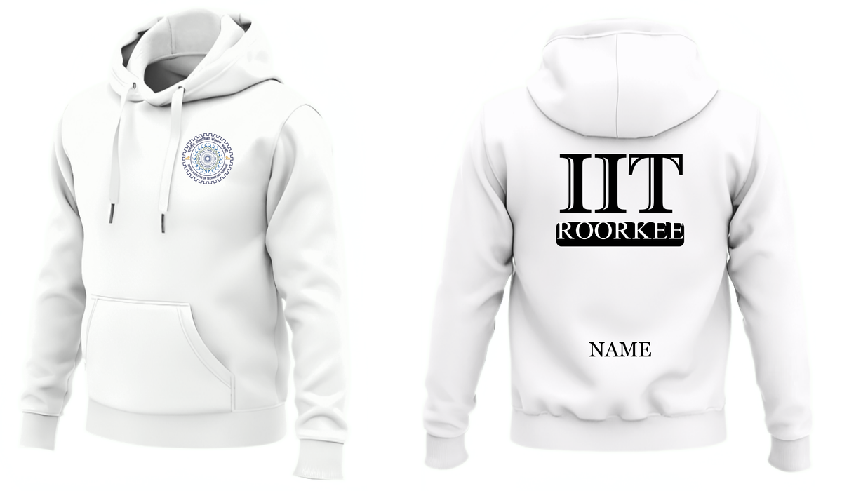 IIT ROORKEE Hoodies Classic Design 3 ( Ak Design )