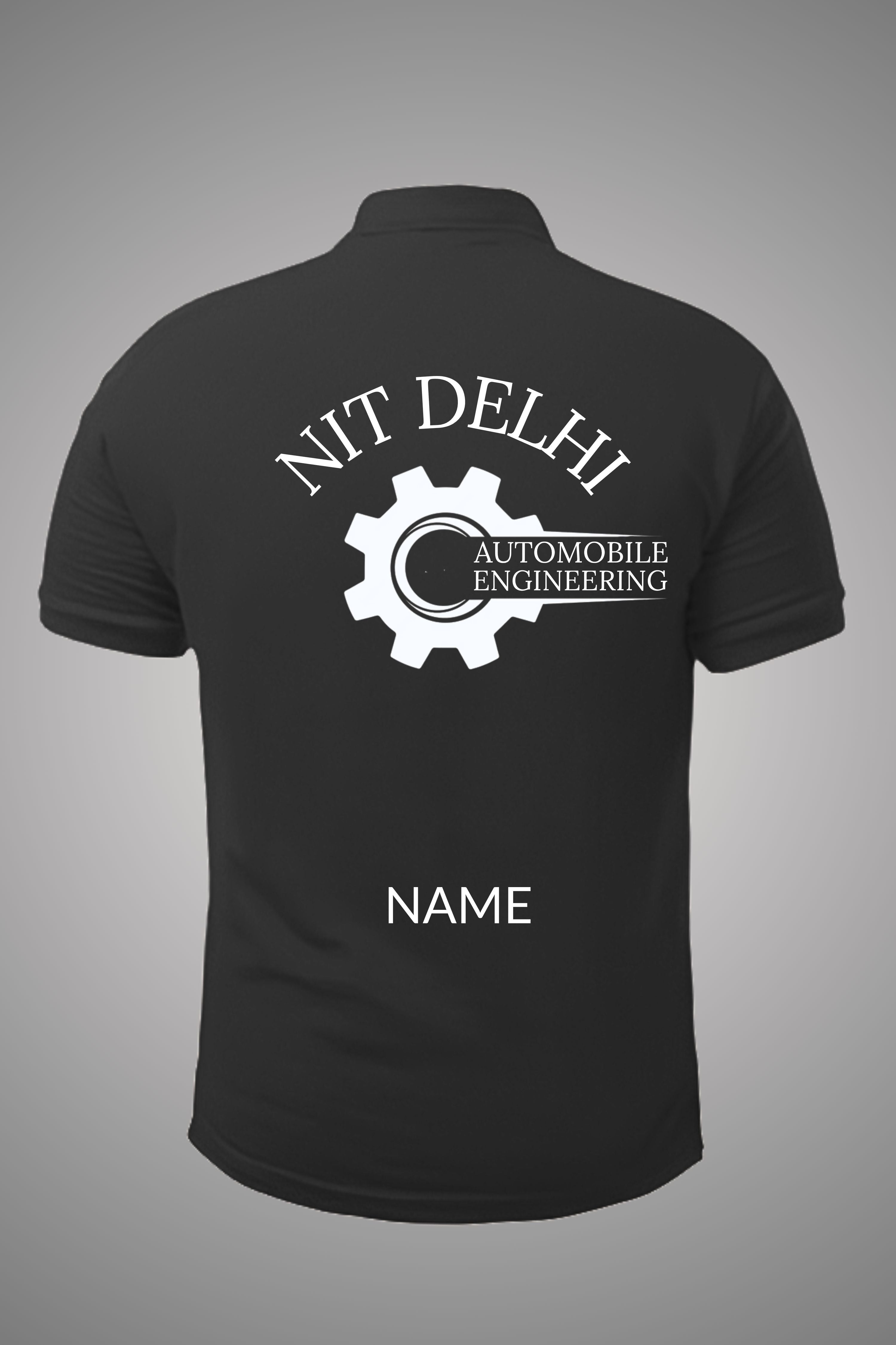 NIT Delhi Polo T-Shirt ( Automobile Engineering  )