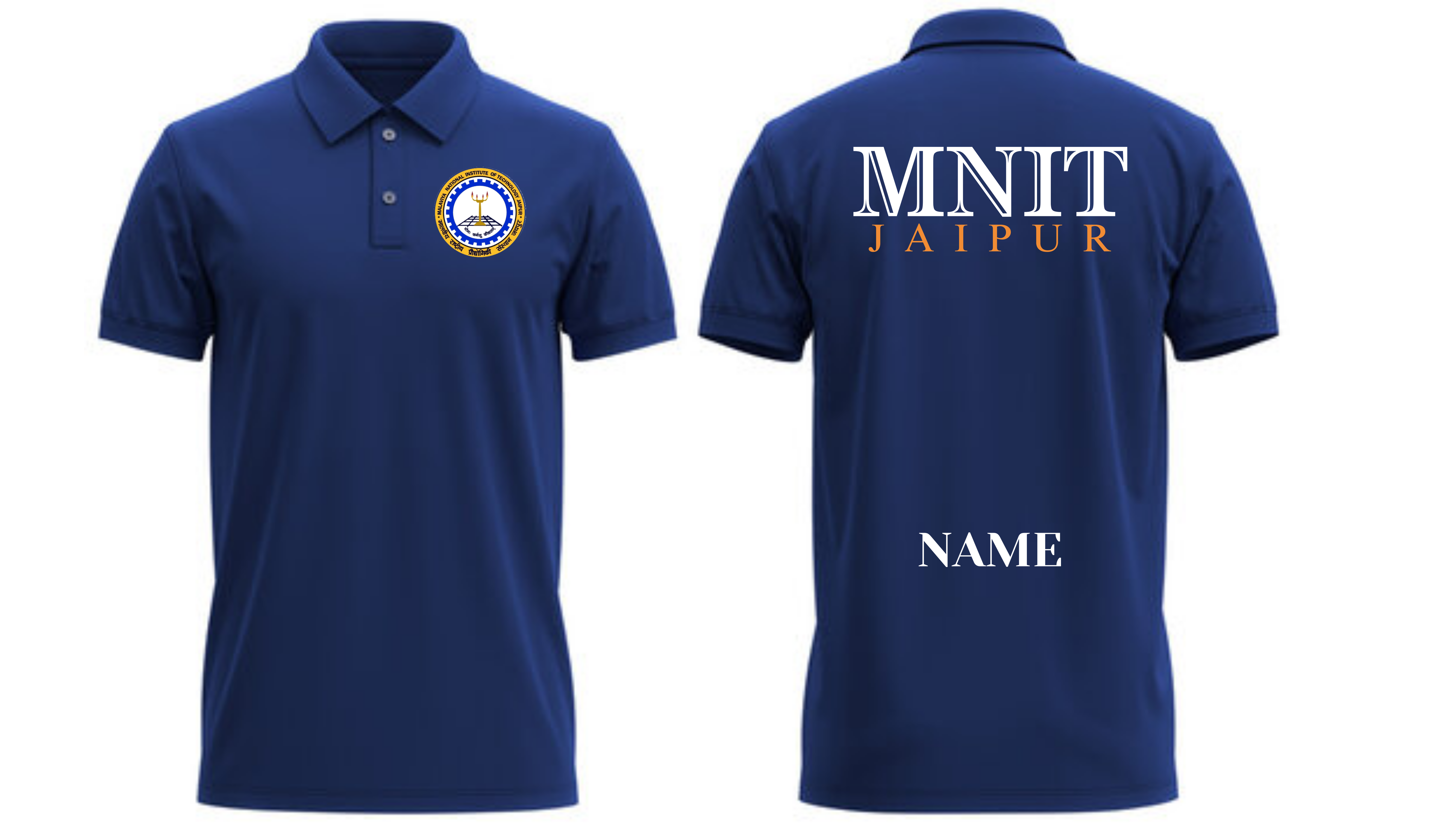 MNIT Jaipur POLO T-SHIRT ITC Century Handtooled Design