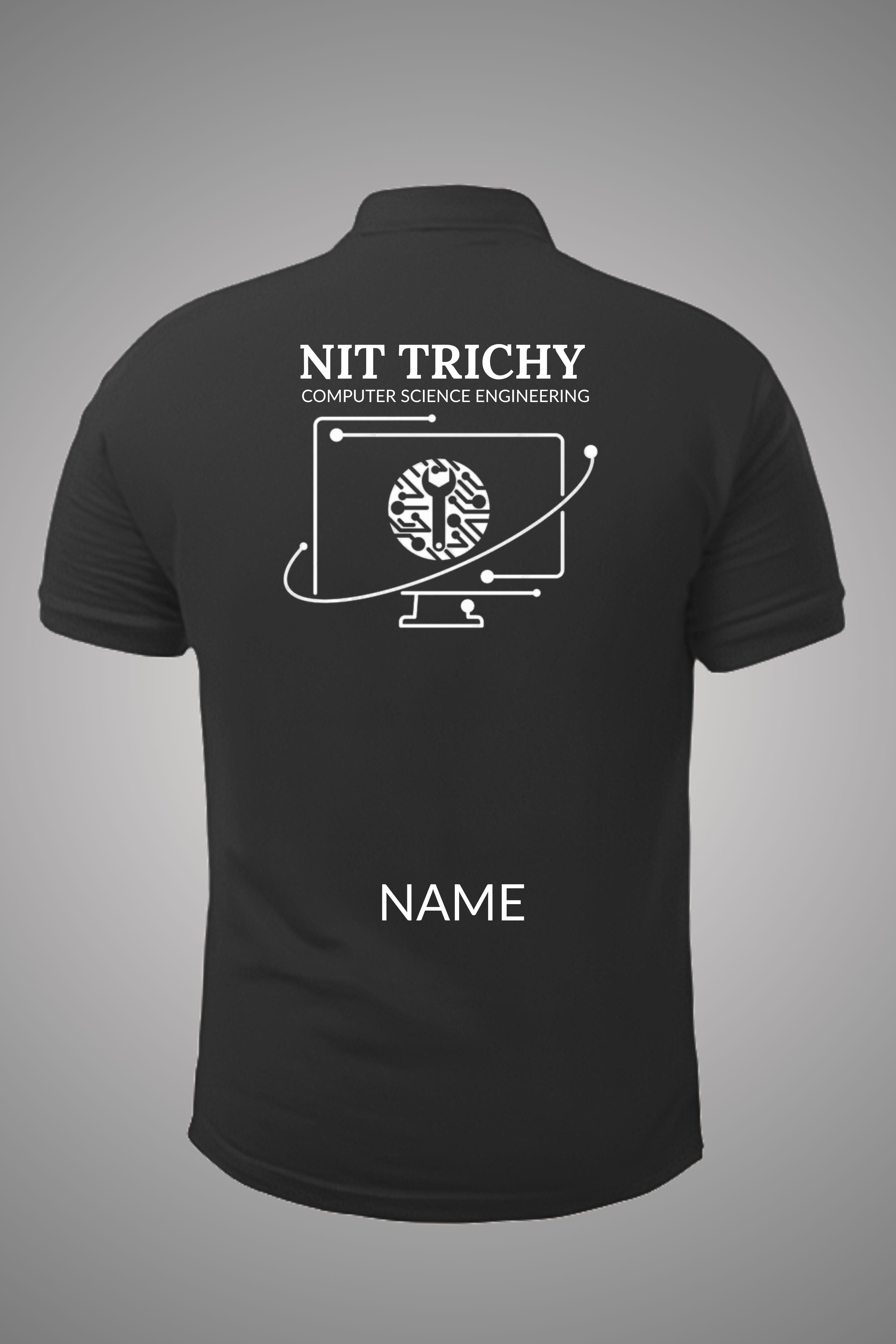 NIT Trichy Polo T-Shirt ( Computer Science Engineering )