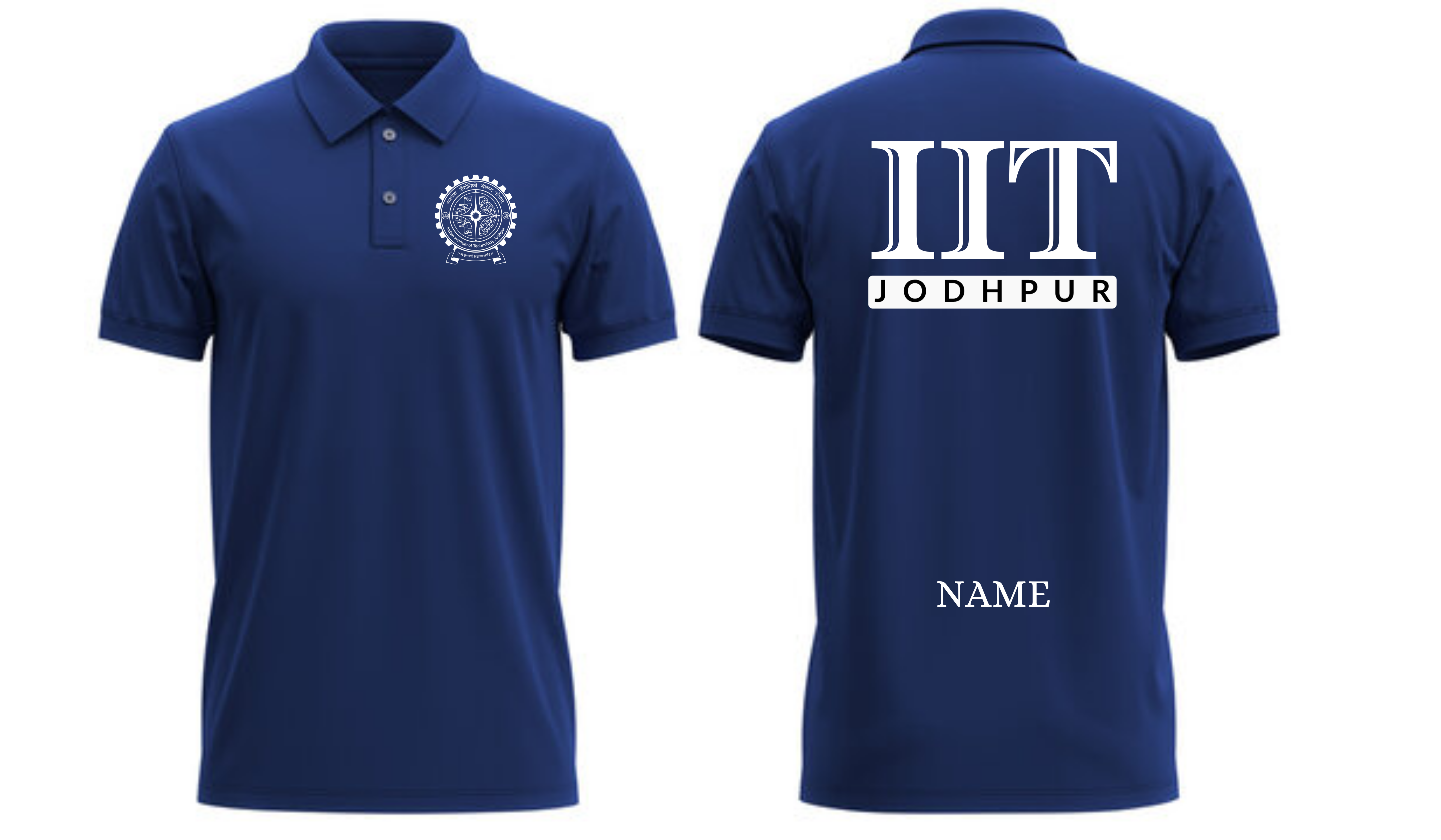 IIT JODHPUR POLO T-SHIRT ITC Century Handtooled Design