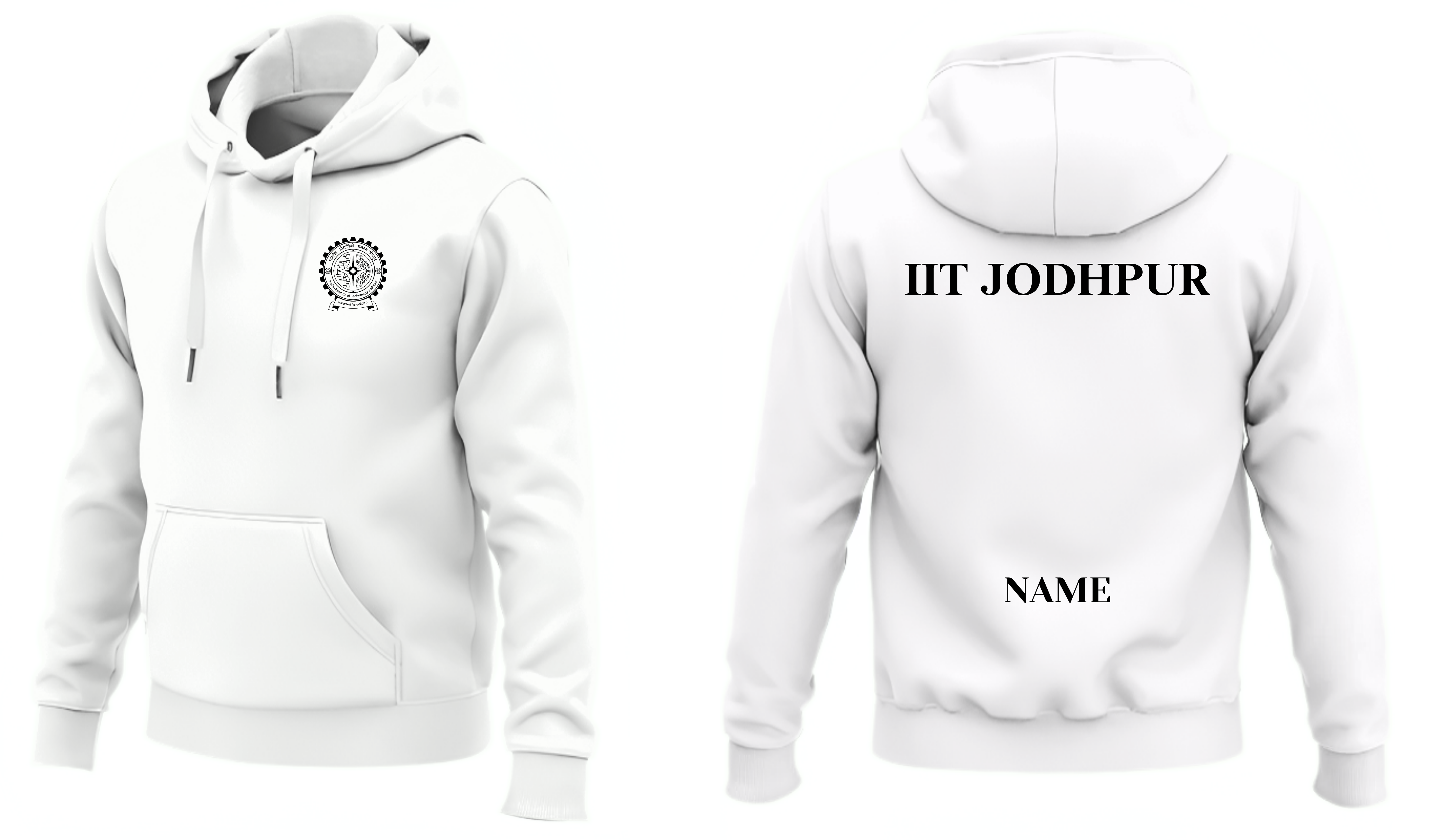 IIT JODHPUR Hoodies Classic Design
