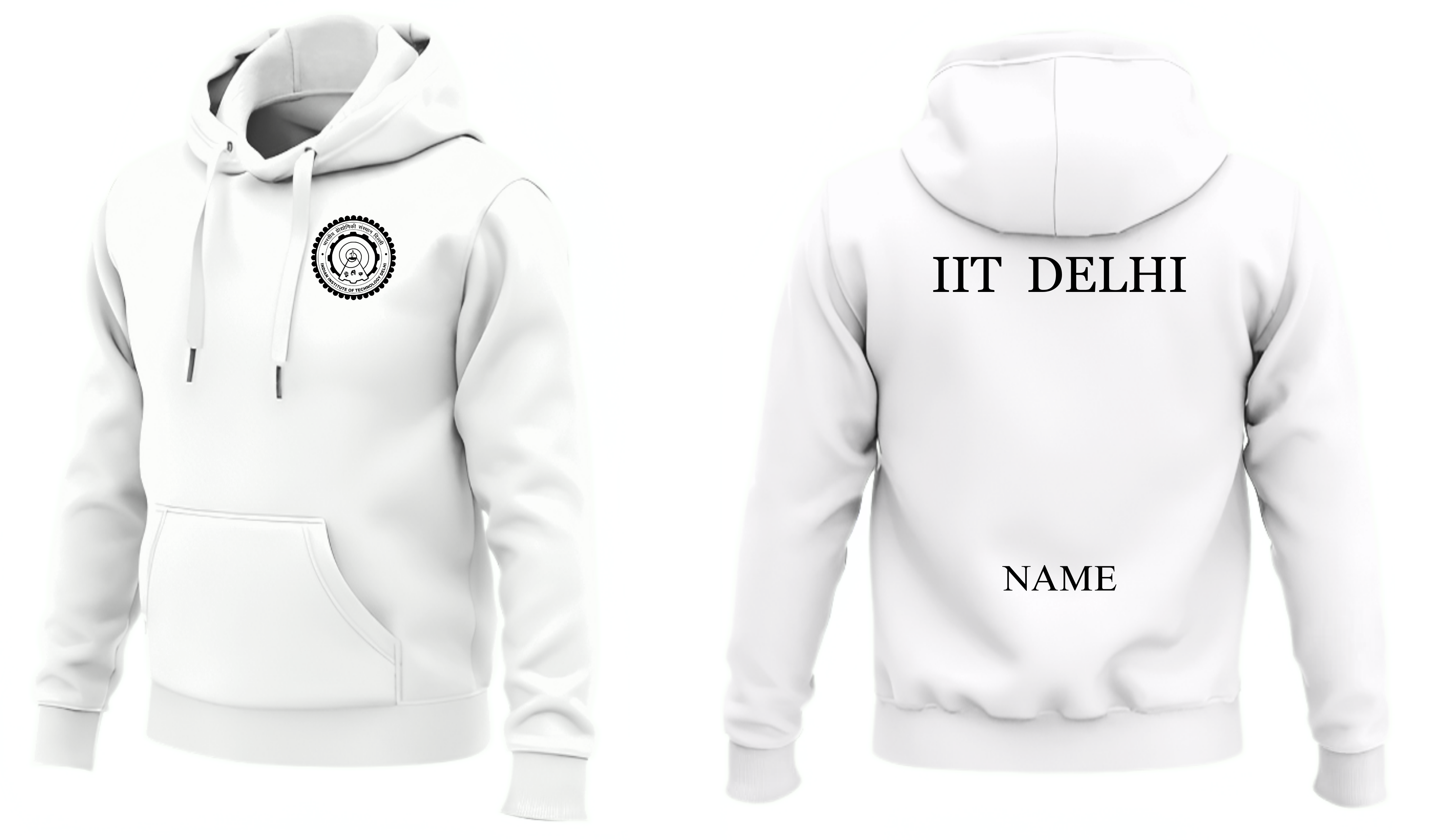 IIT DELHI Hoodies Classic Design